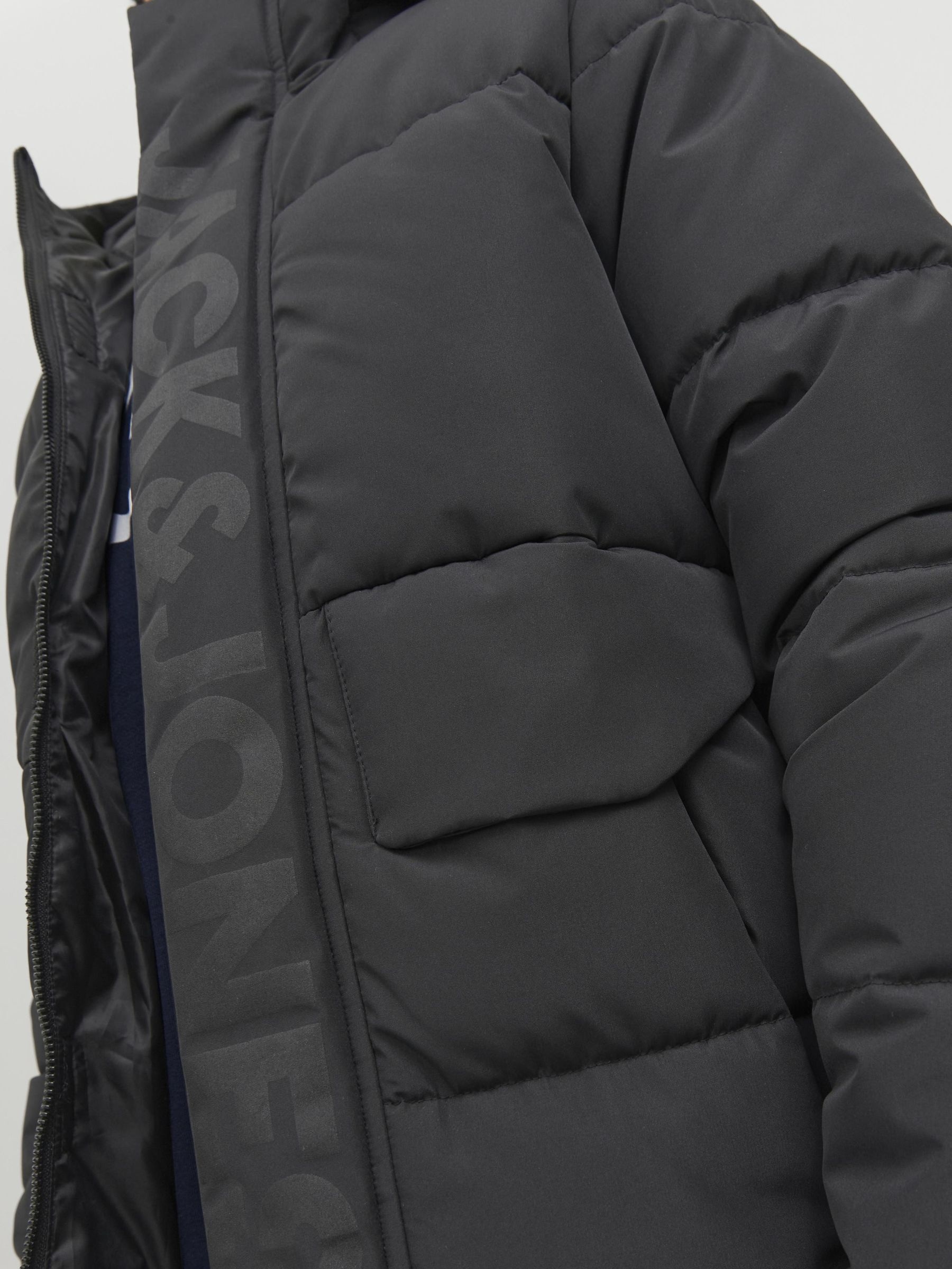Jack & Jones Junior Steppjacke »JCOSPEED PUFFER SN JNR« mit Kapuze Polyester, regular fit