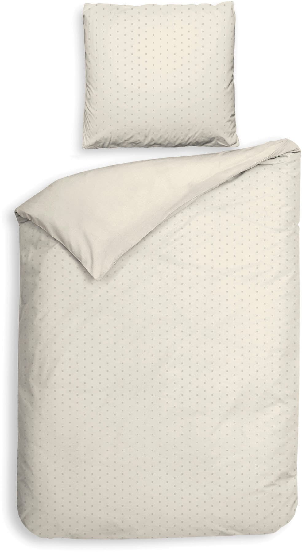 Heckett & Lane Bettwäsche "Punto" 2 Stk. gepunktet, 100% Baumwolle ab 135x2 günstig online kaufen