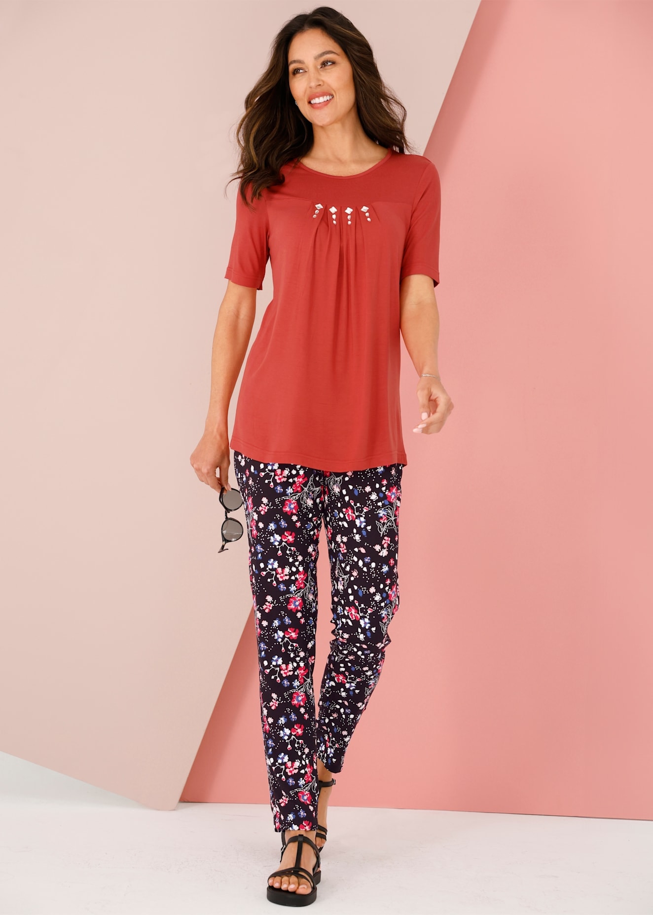 Classic Basics Kurzarmshirt "Kurzarm-Shirt" 1 Stk. tlg. günstig online kaufen