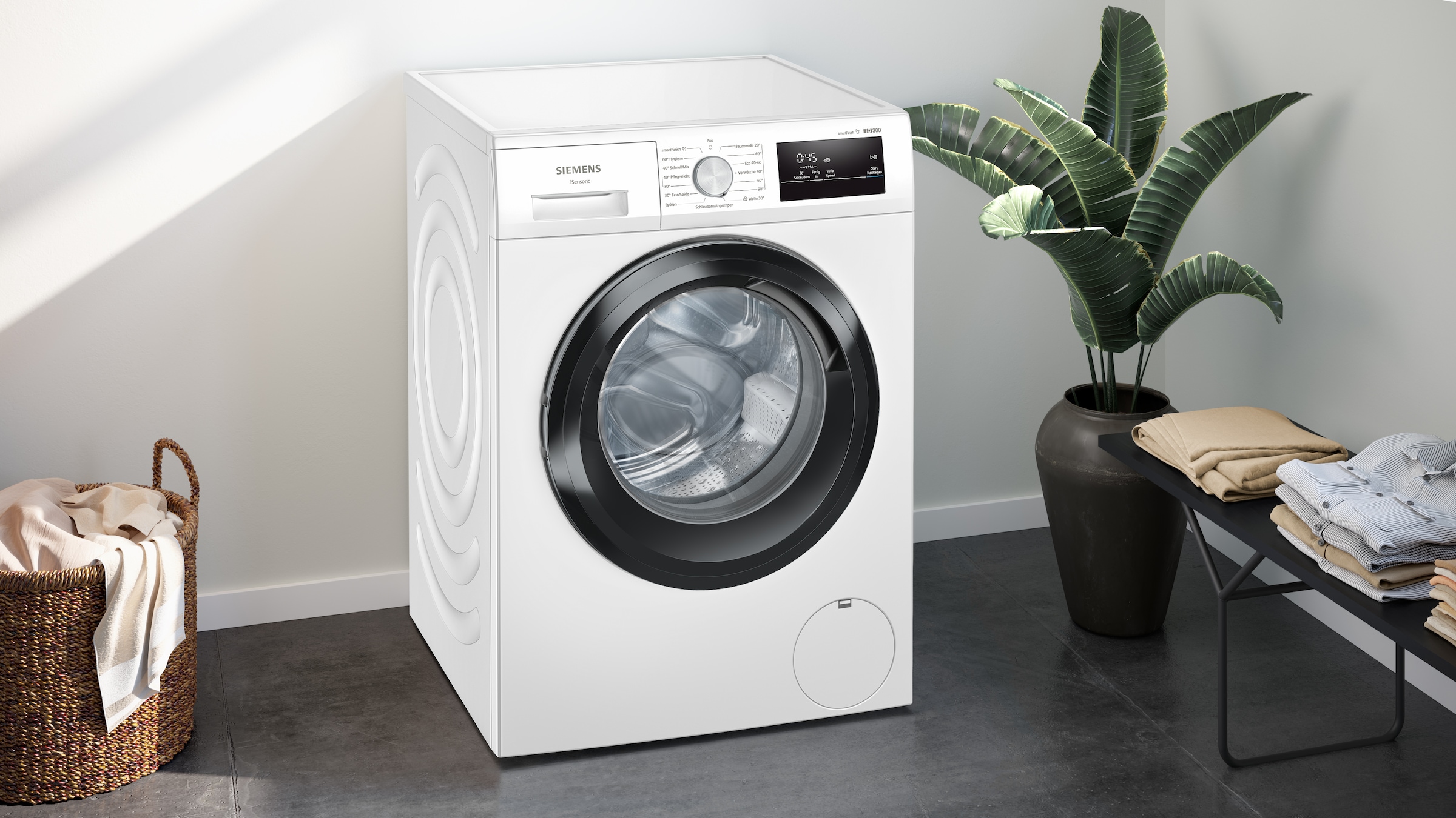 SIEMENS Waschmaschine iQ300 »WM14N001«, 8 kg, 1400 U/min