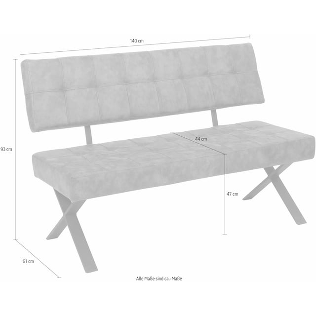 HELA Sitzbank »Donna«, Breite 140 cm bestellen | BAUR