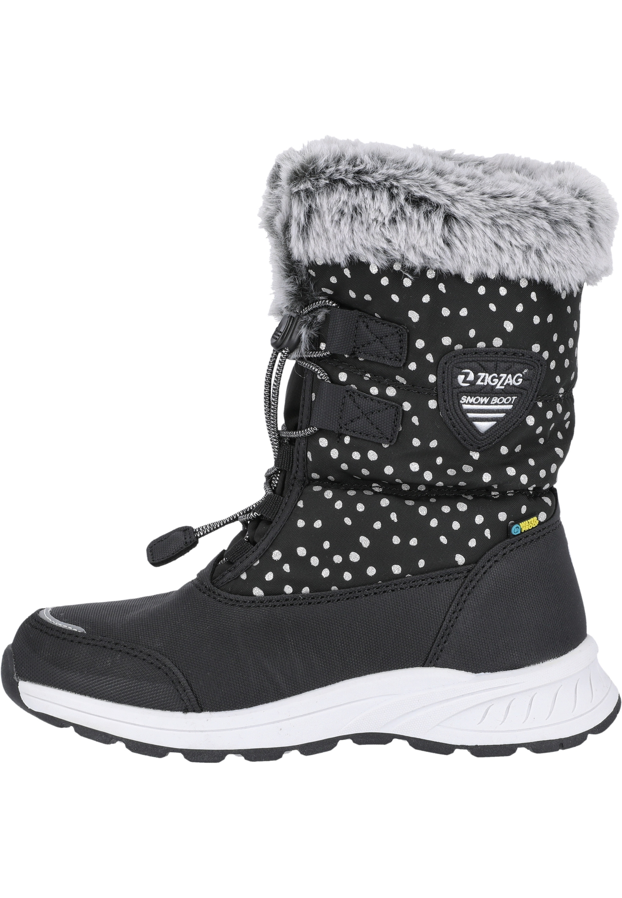 ZIGZAG Stiefel »Wesend«, mit bequemem Kunstfellbesatz und Allwetterprofil