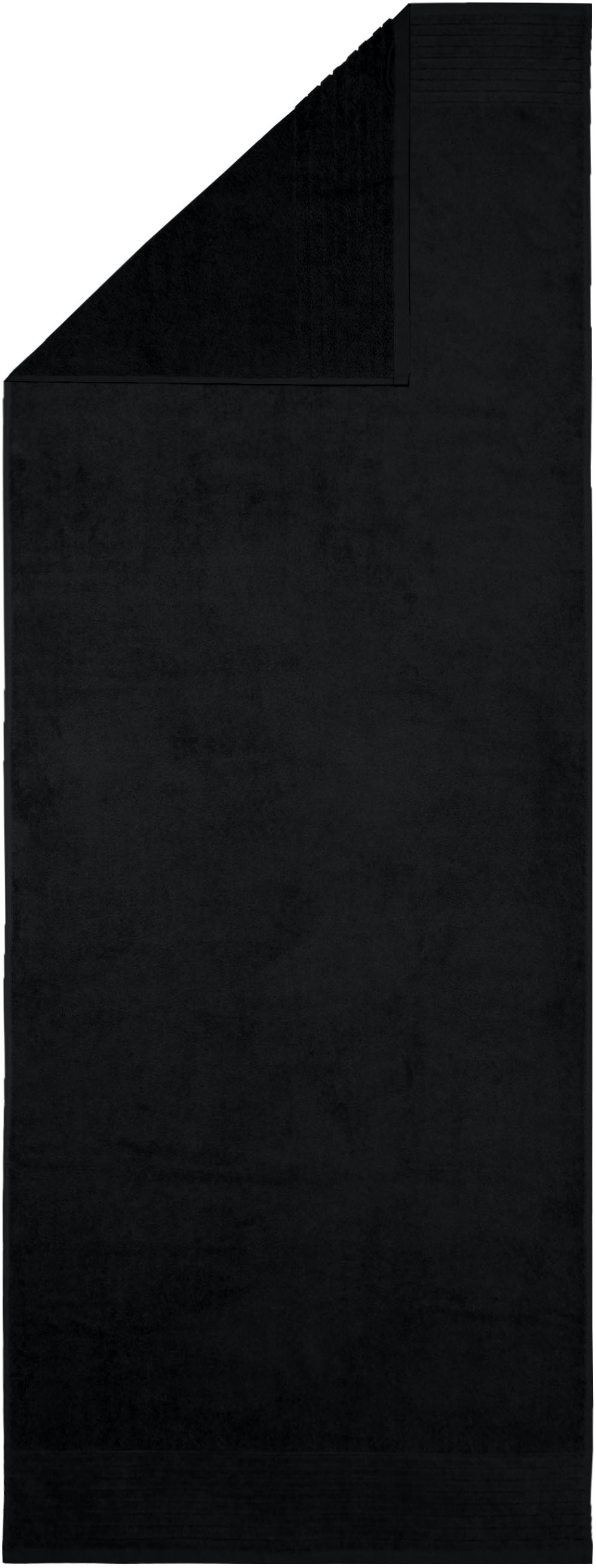 my home Saunatuch »Saunatuch Sanremo premium, Premium Handtücher, 600 gr/m²«, (Set, 2 St., 2x 80x200), mit Bordüre, einfarbig, flauschig und weich, 80x200cm