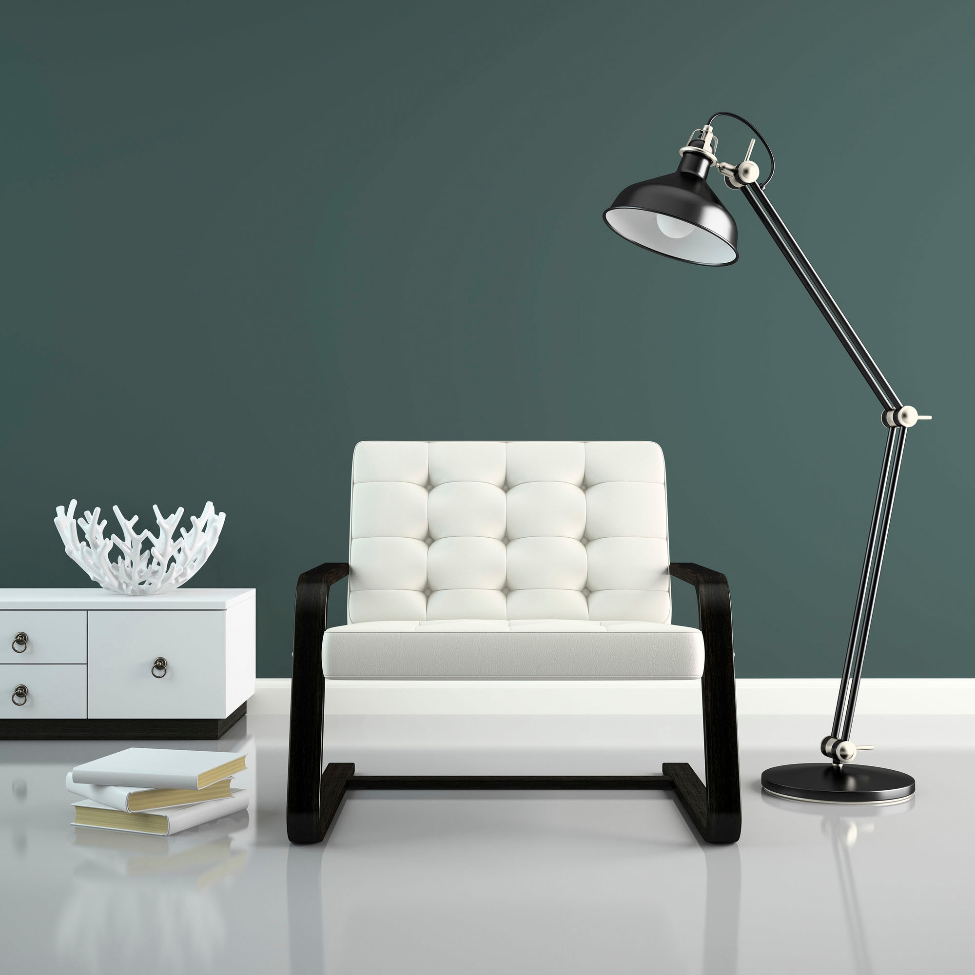 A.S. Création Wandfarbe »Premium Innenwandfarbe PURO Tuchmatt soft green« ideal für Wohnzimmer, Schlafzimmer, Flur und Küche, Farbwelt Grün