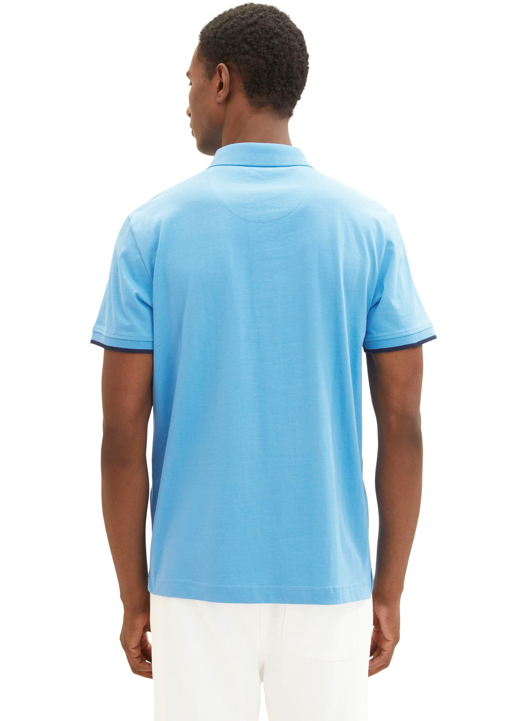 bestellen TOM mit | Poloshirt, Details TAILOR BAUR ▷ kontrastfarbenen