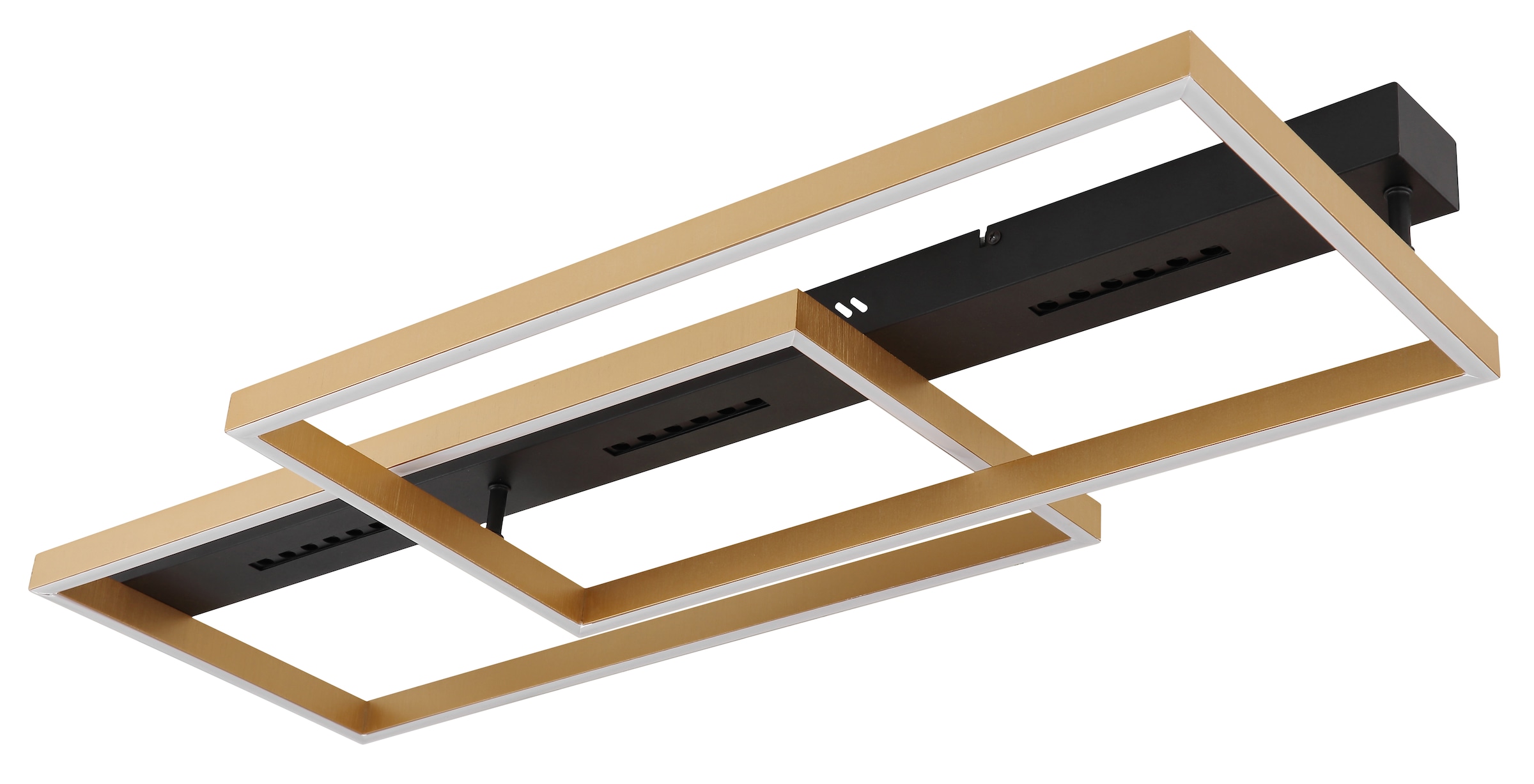 GLOBO LIGHTING LED Deckenleuchte »LUFFY«, Leuchtmittel LED-Modul | LED fest integriert, Deckenlampe/LxBxH: 900x398x102mm/Wohnzimmer/Schlafzimmer/modern