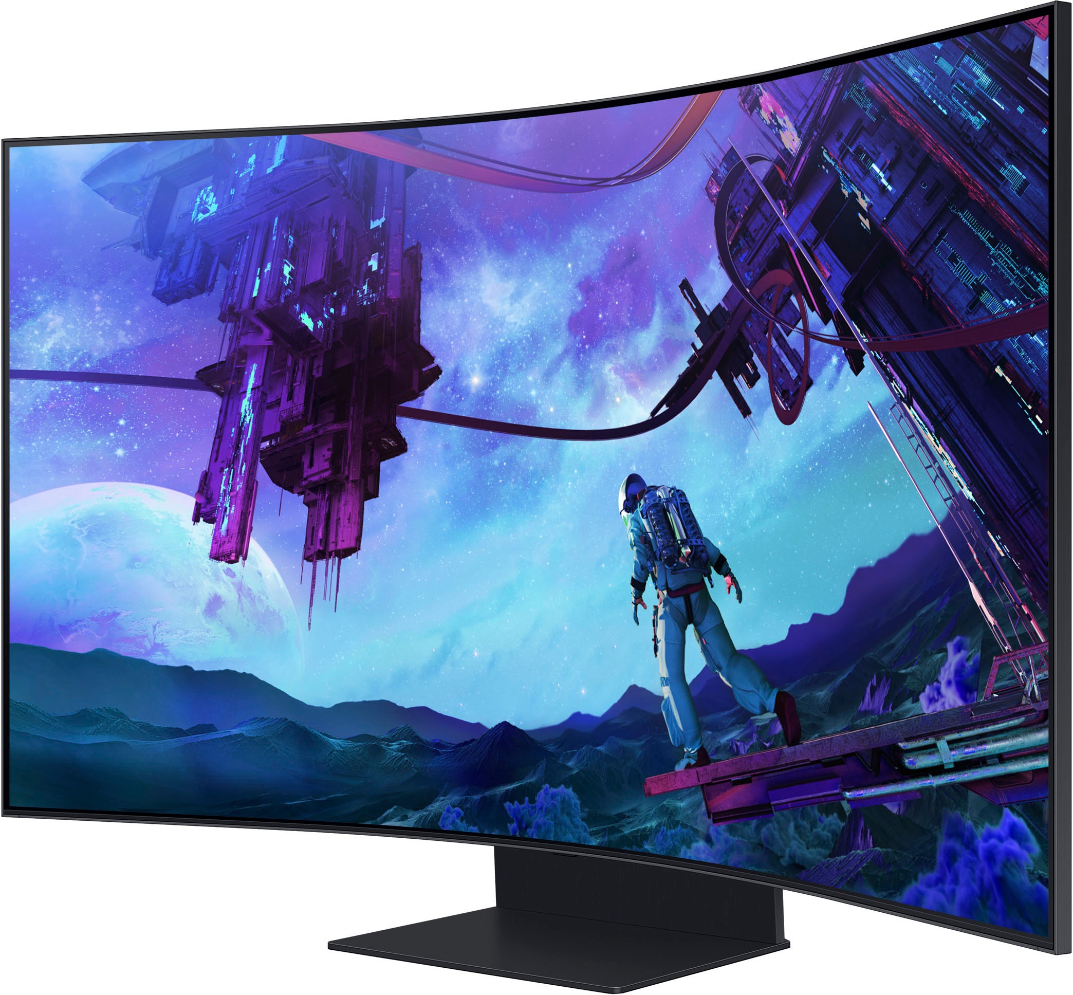 Samsung Curved-Gaming-Monitor »S55CG970NU«, 138 cm/55 Zoll, 3840 x 2160 px, 4K Ultra HD, 1 ms Reaktionszeit, 165 Hz