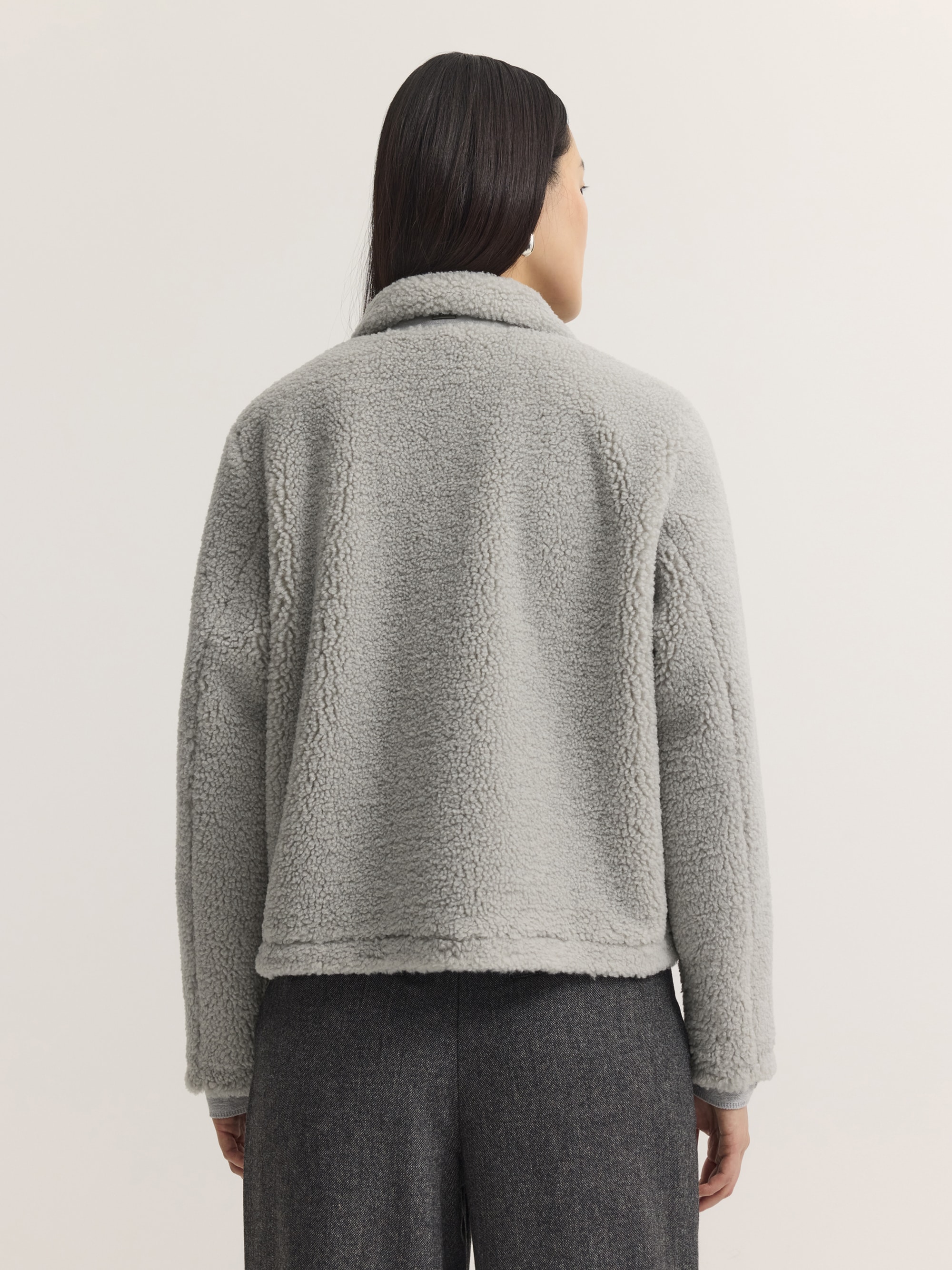 bugatti Kurzjacke »Regular Fit« ohne Kapuze Regular Fit Fake Fur Umlegekragen