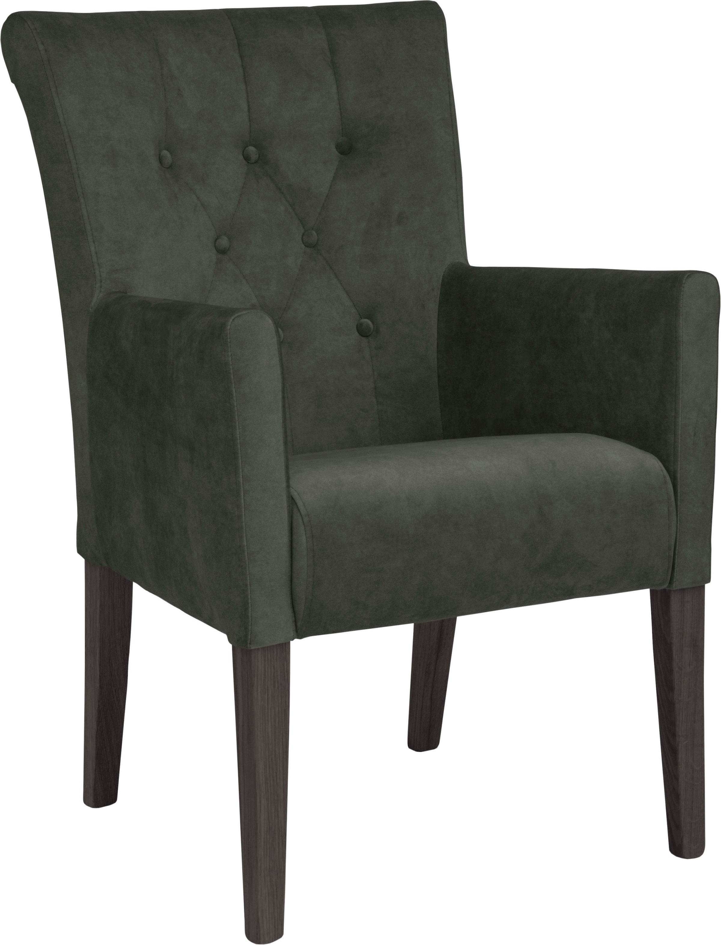 Home affaire Esszimmerstuhl "King" () Esszimmerstuhl mit Knopfheftung günstig online kaufen