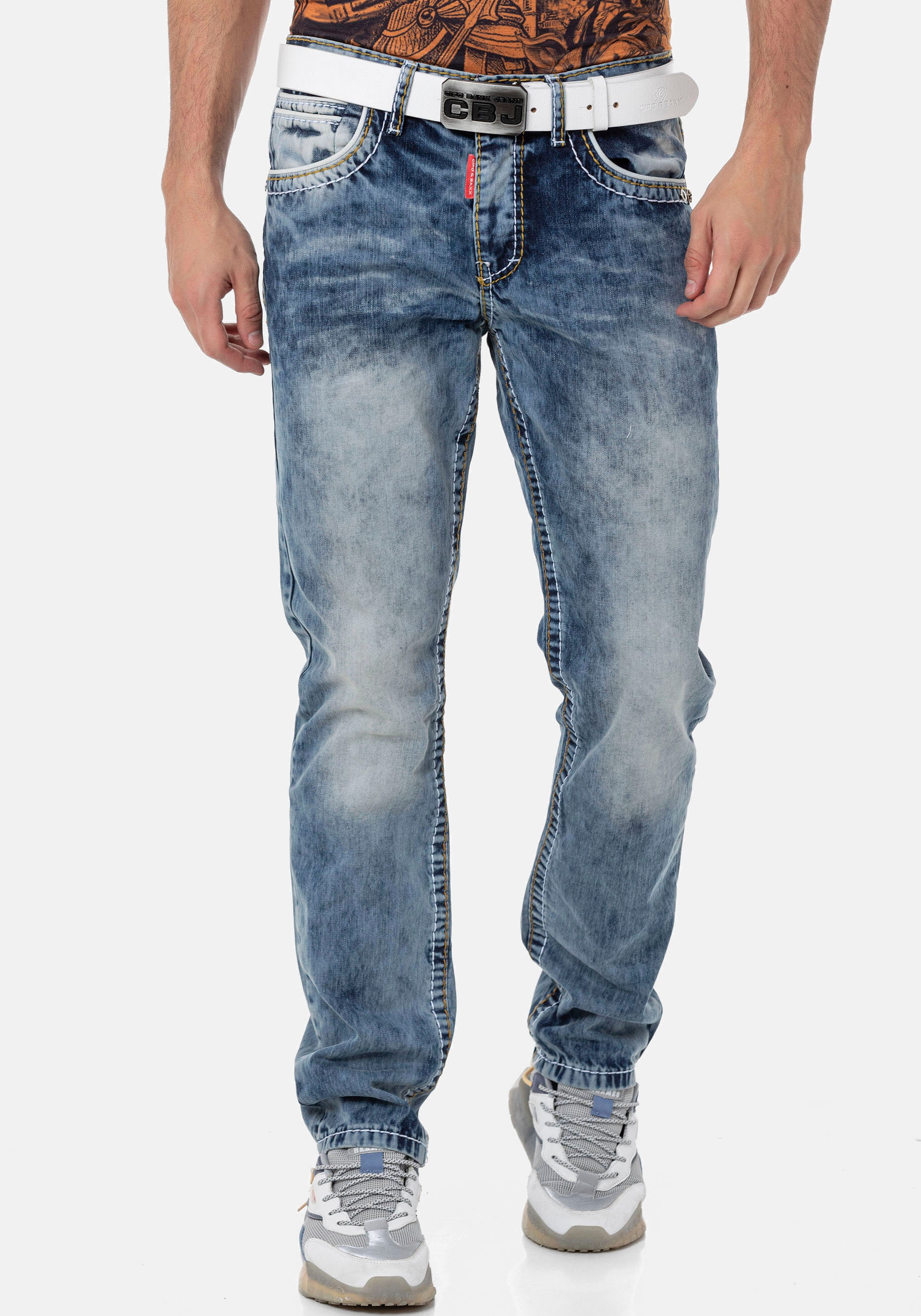Cipo & Baxx Cipo & Baxx Straight-Jeans