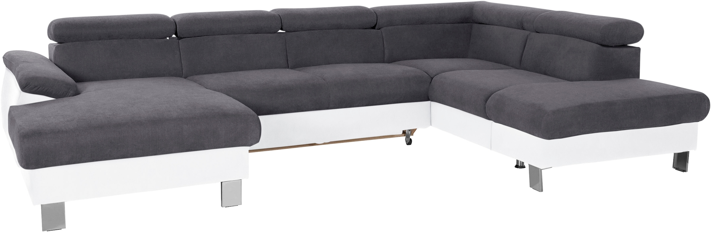 COTTA Wohnlandschaft "Komaris U-Form, B: 320 cm" mit Kopfteilverstellung, o günstig online kaufen
