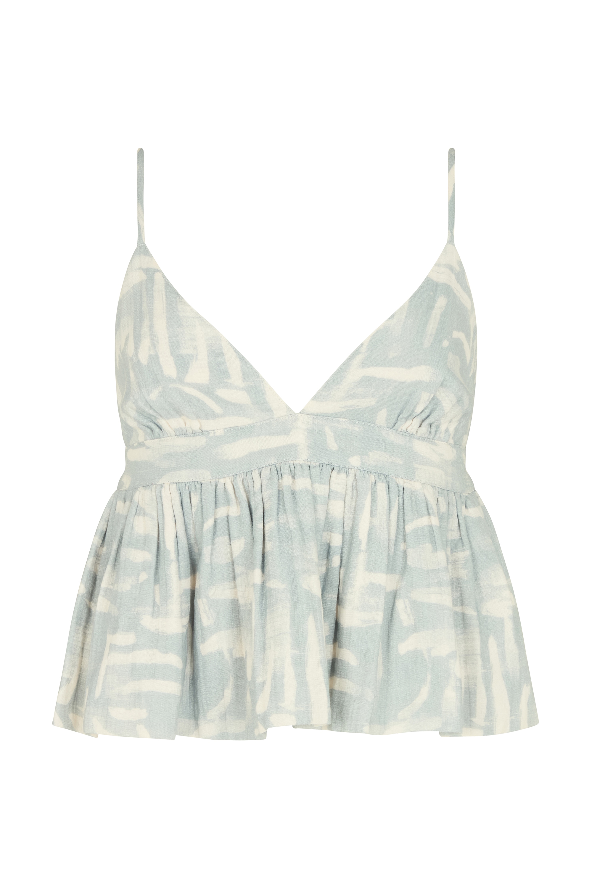 RAFFYA T-Shirt "Bonnie A-Line Warhol Print Bralette Top Damen" günstig online kaufen