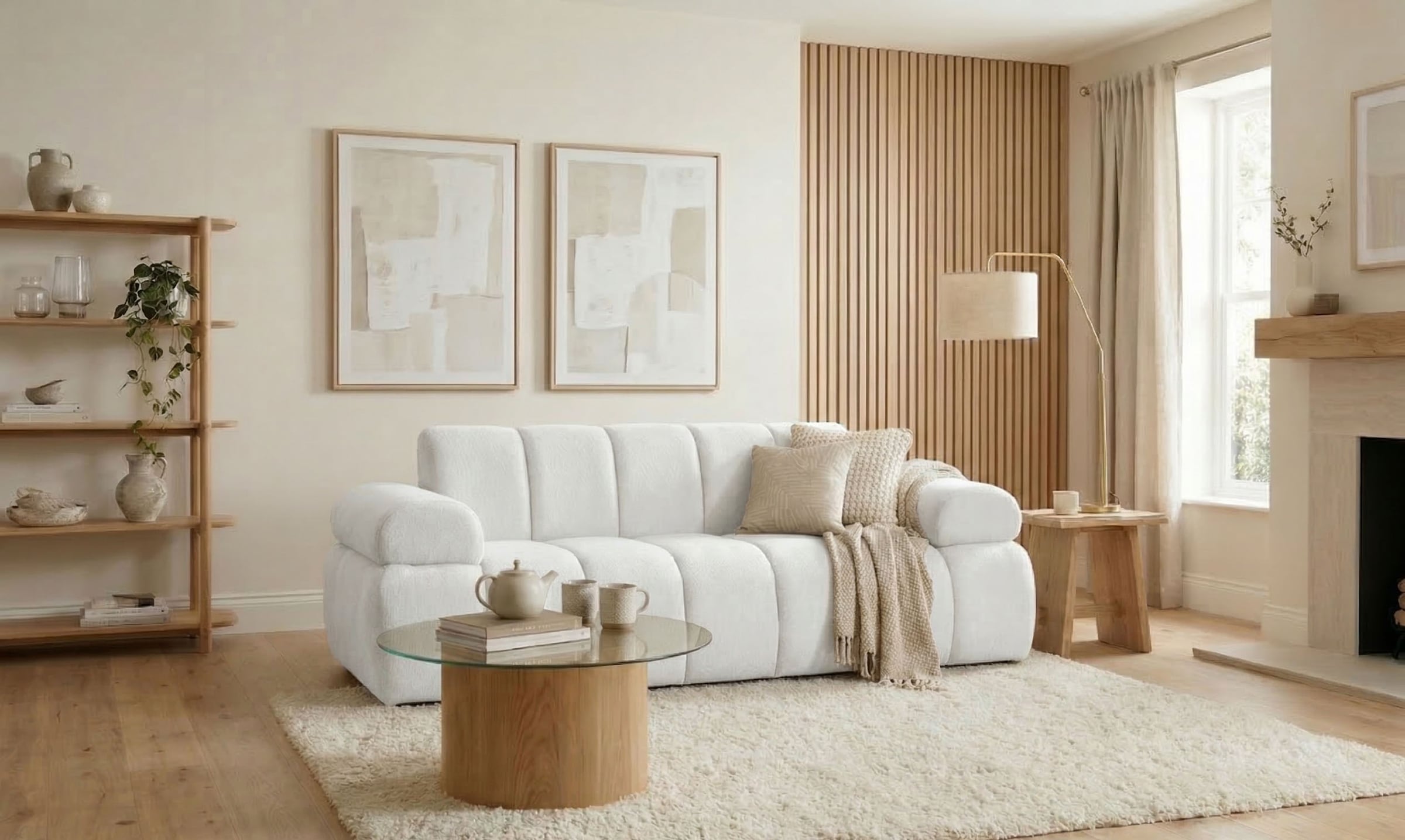 Home affaire 2-Sitzer "LYOTH Design-Sofa, moderne Steppung, Breite 180 cm" mit Wellenunterfederung, gemütlich und modern, komfortables Sitzgefühl