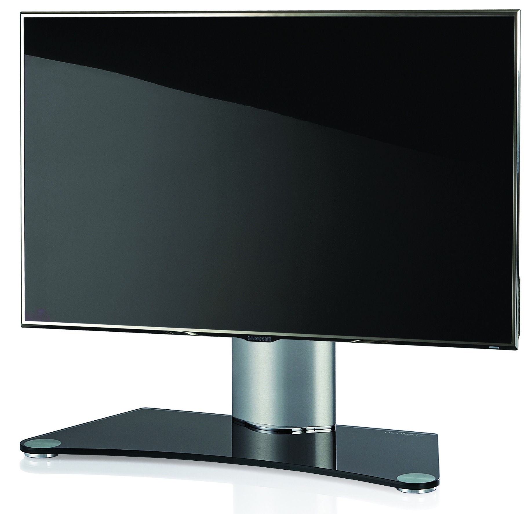VCM TV-Rack »VCM TV Standfuß | Universal TV VESA | Aufsatz Erhöhung | Alu Fernseh Ständer | ESG-Sicherheitsglas | Maße ca. H. 52 x B. 70 x T. 30 cm - WindoxaMini«, (VCM Windoxa)