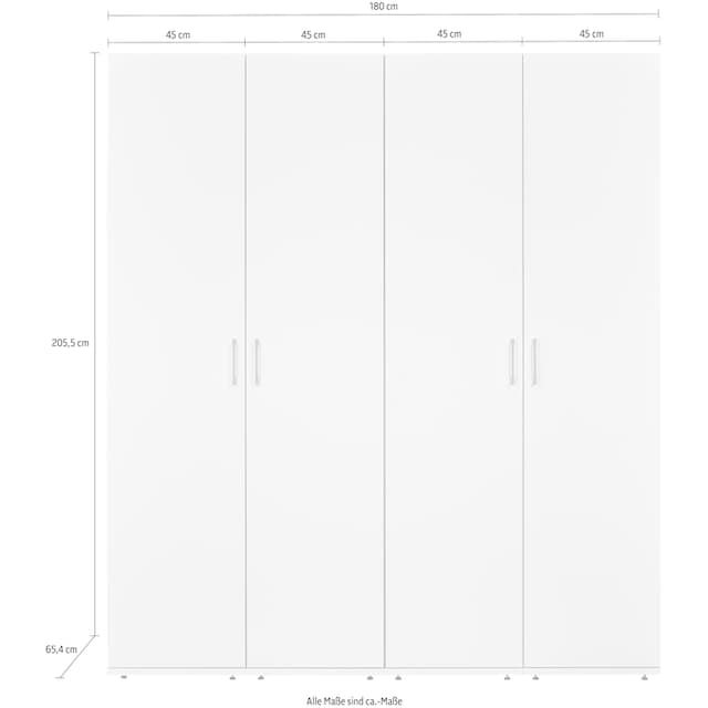 WASHTOWER Schrank-Set »23«, (4 St.) | BAUR