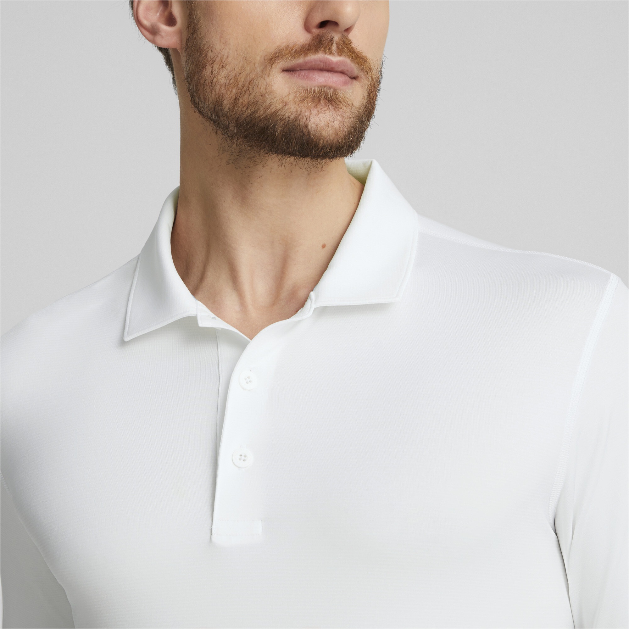 PUMA Poloshirt »YouV Long Sleeve Golfpolo Herren«
