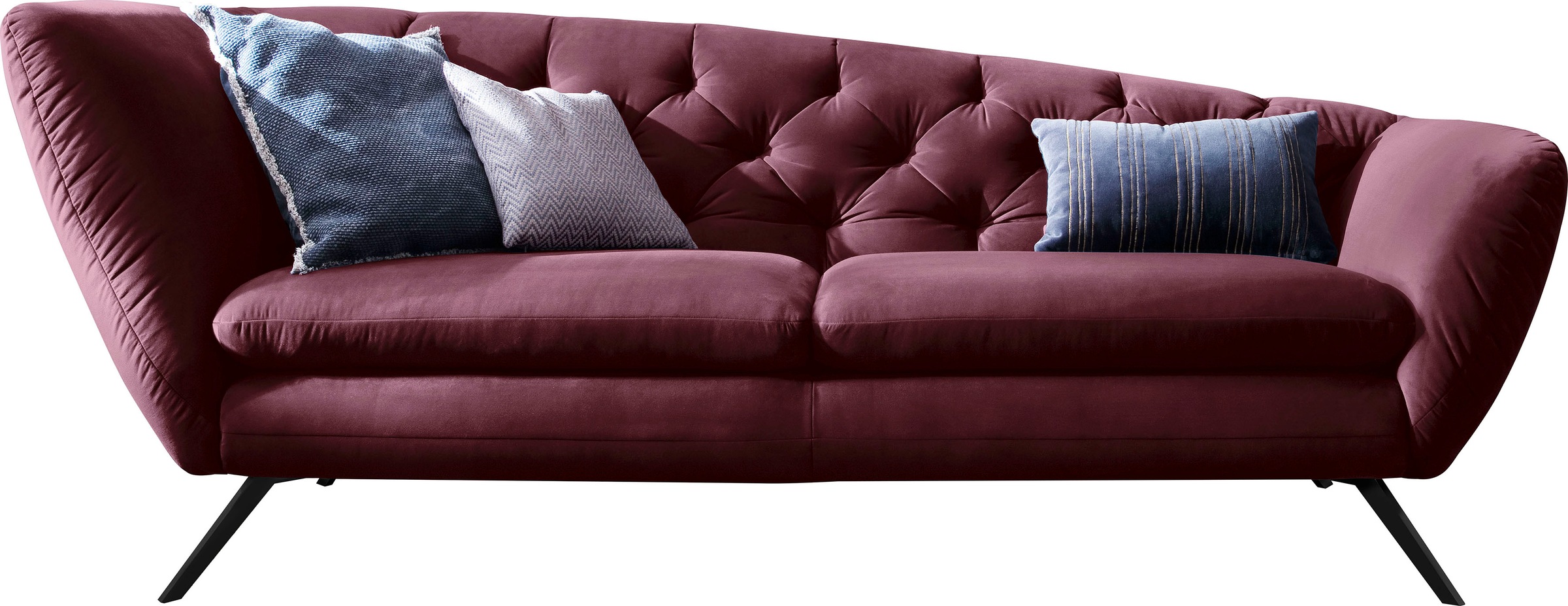 Home affaire Recamiere "Beatrice, bequem und zeitlos elegant, Breite 223cm," Recamiere links oder rechts, passend zur "Beatrice"-Serie