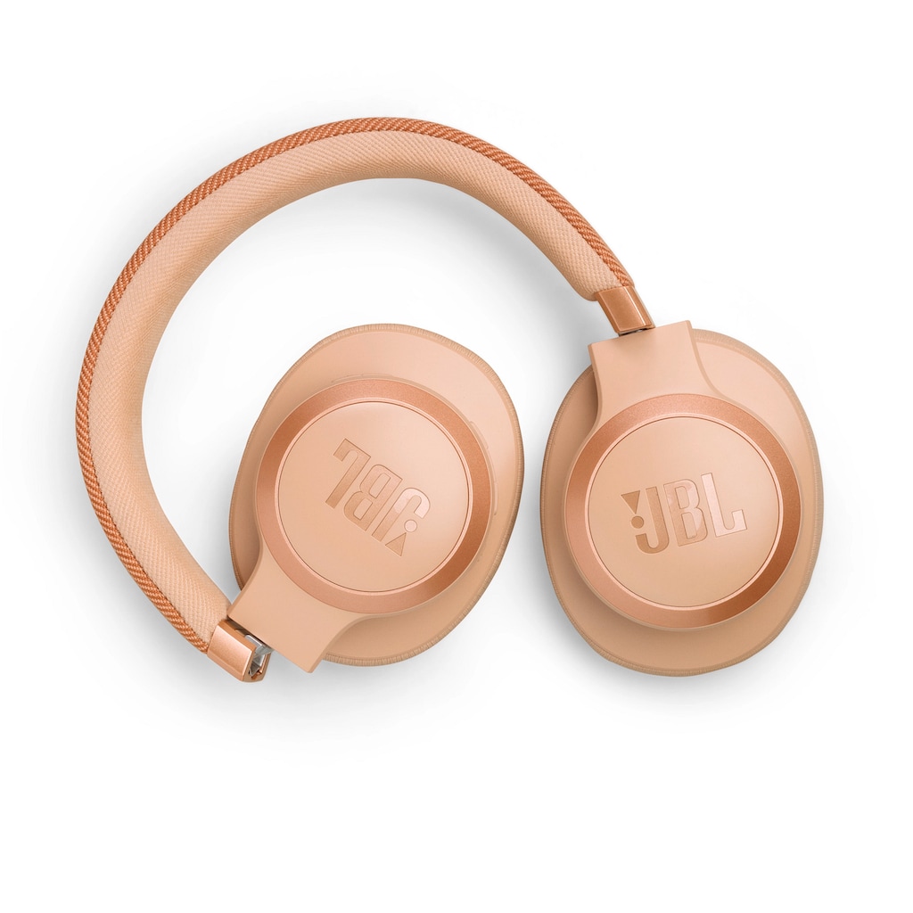 JBL wireless Kopfhörer »LIVE 770NC mit JBL Signature Sound und Surround Sound«, Adaptive Noise-Cancelling-Transparenzmodus-Multi-Point-Verbindung, Kabelloser Over-Ear-Kopfhörer mit True Adaptive Noise Cancelling