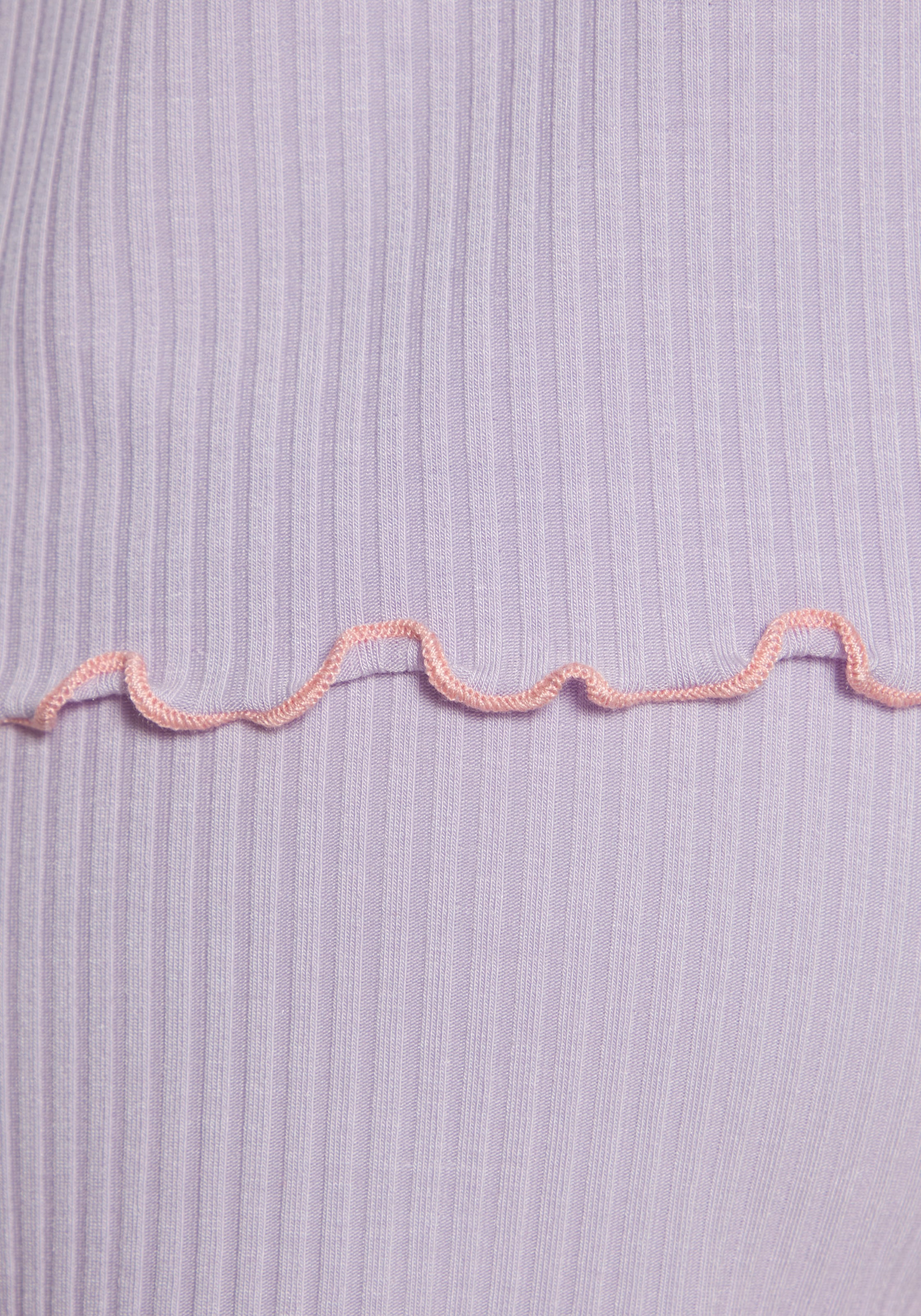 Vivance Dreams Shorty, (2 tlg.), mit süßem Babylock-Saum