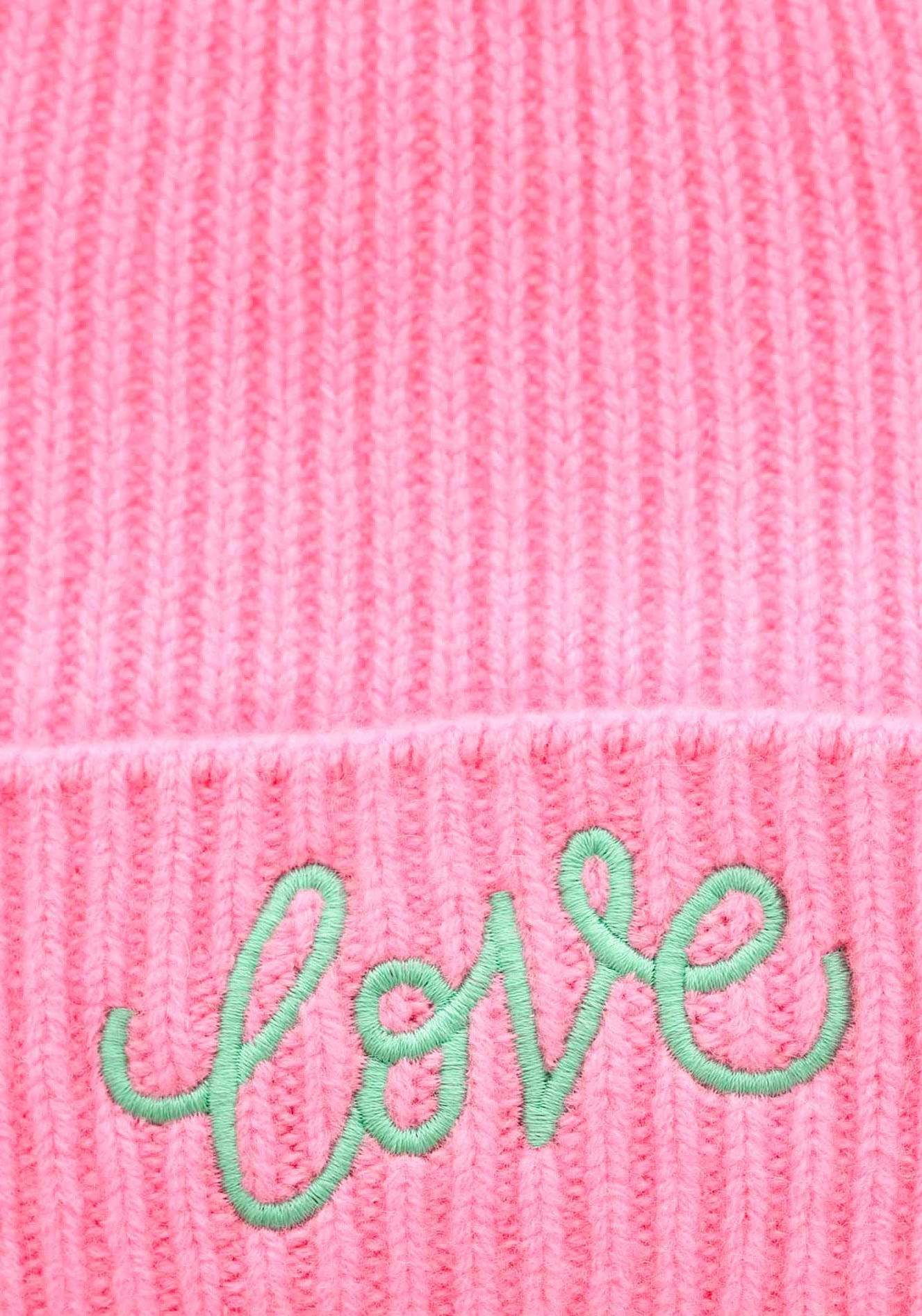 Zwillingsherz Beanie »Beanie mit Love Stickerei«, (Packung), mit dekorativer Stickerei