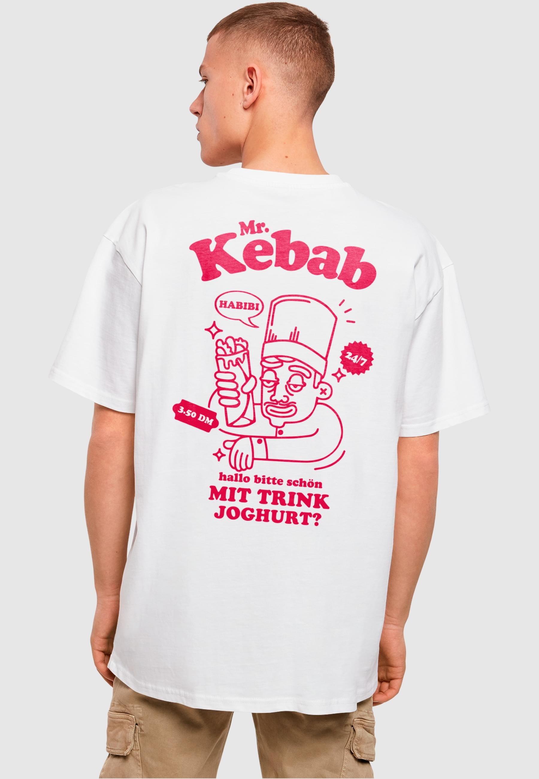 Merchcode T-Shirt »Merchcode Herren MRKEBAB Heavy Oversize Tee«, (1 tlg.)