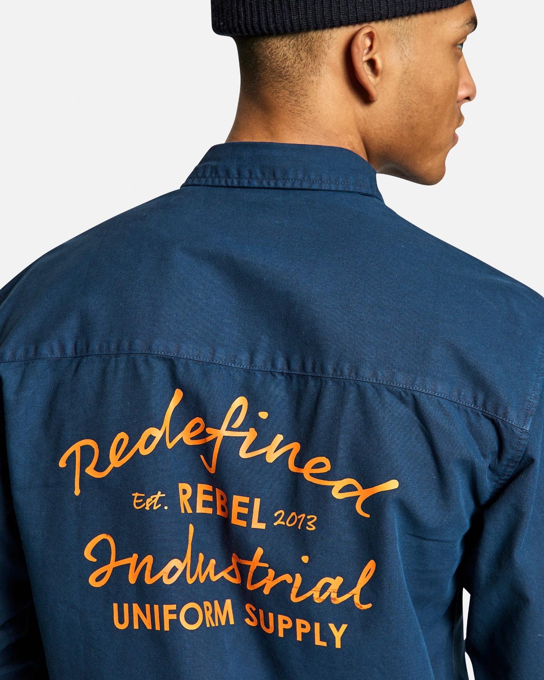 REDEFINED REBEL Langarmhemd »Redefined Rebel Shirt RRJack Shirt«