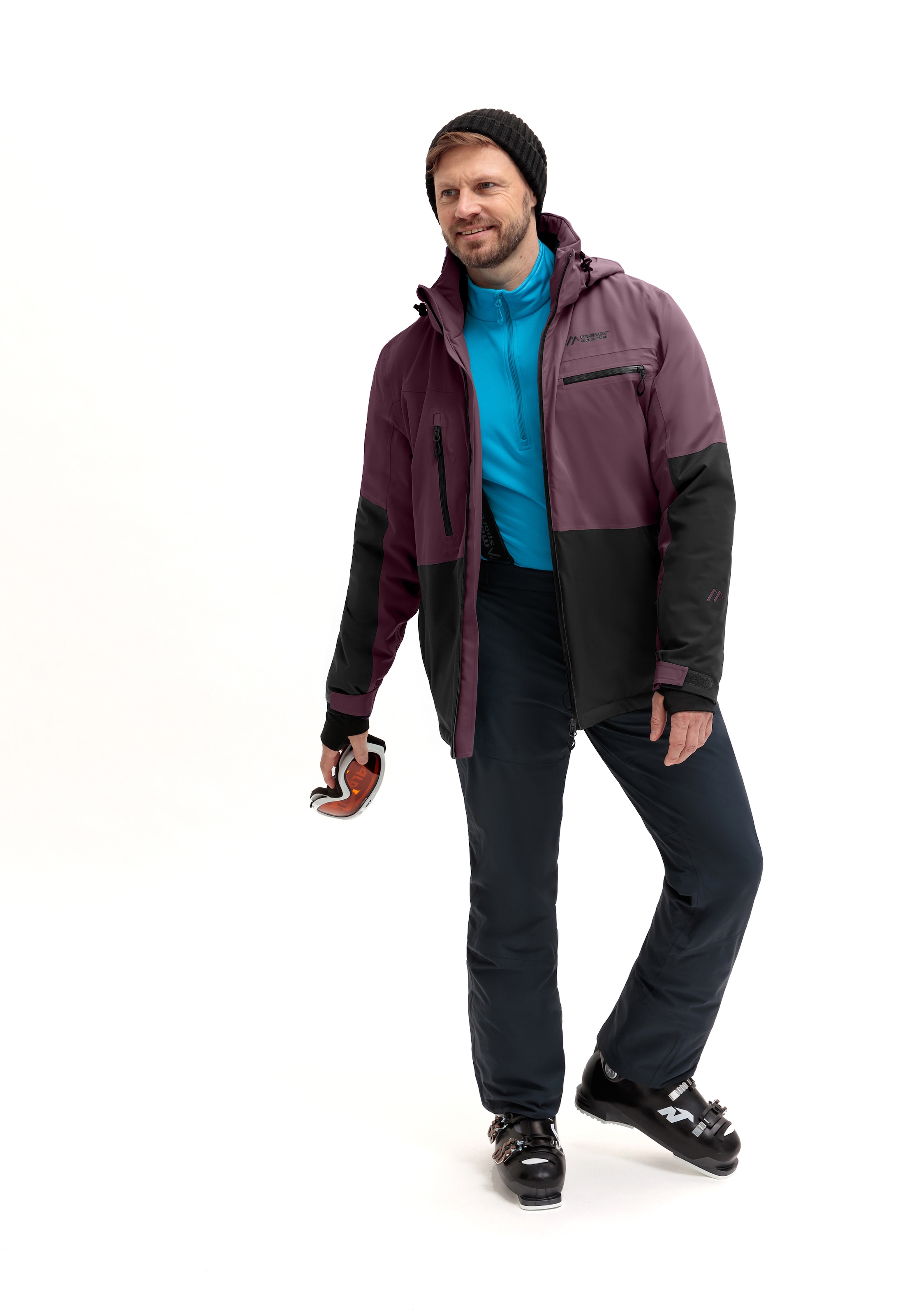 Maier Sports Skijacke »Roccarasa M« Herren Winterjacke wasserdicht u. atmungsaktiv