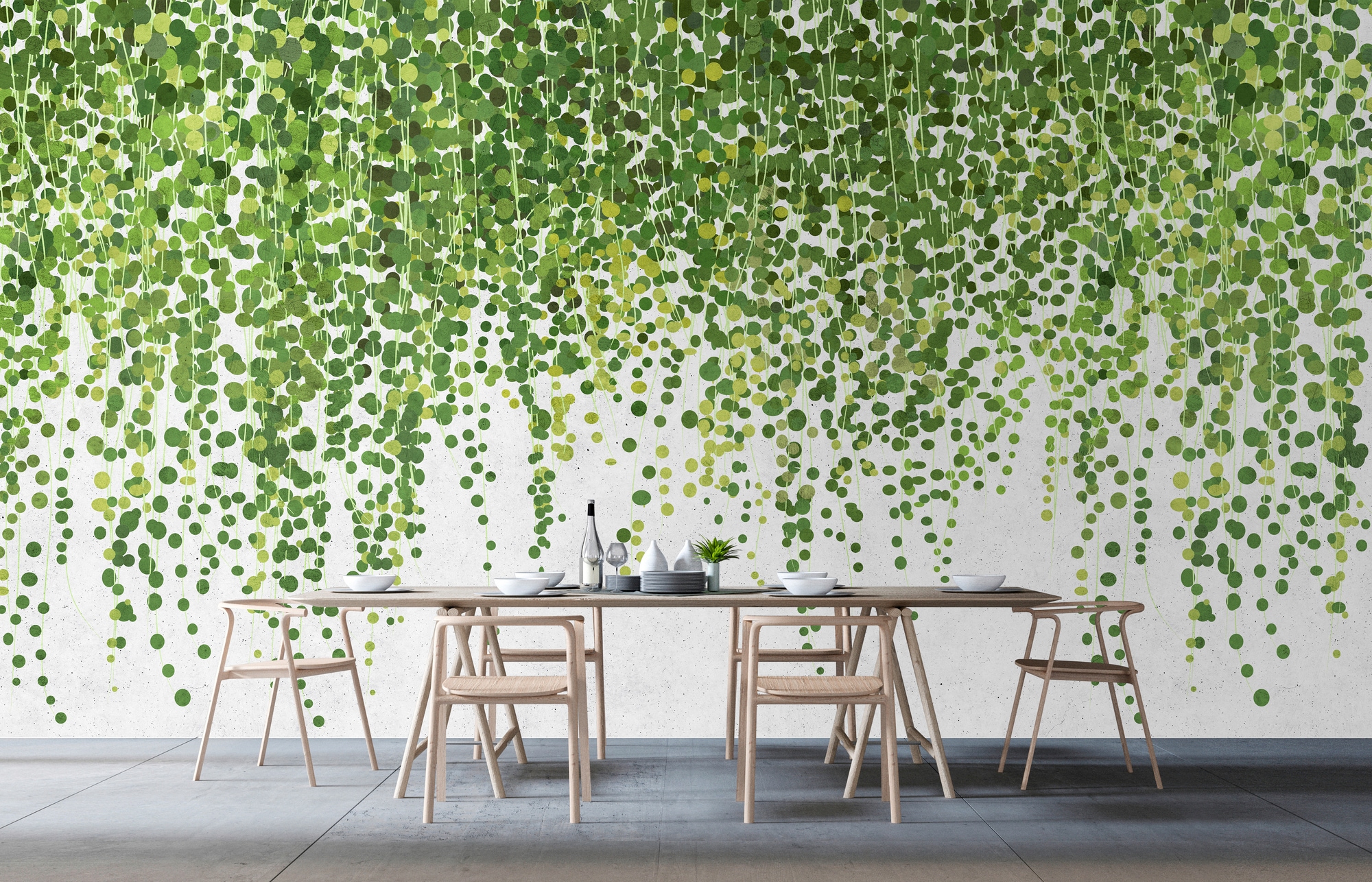 living walls Fototapete »Walls by Patel Hanging Garden 1«, Vlies, Wand, Schräge