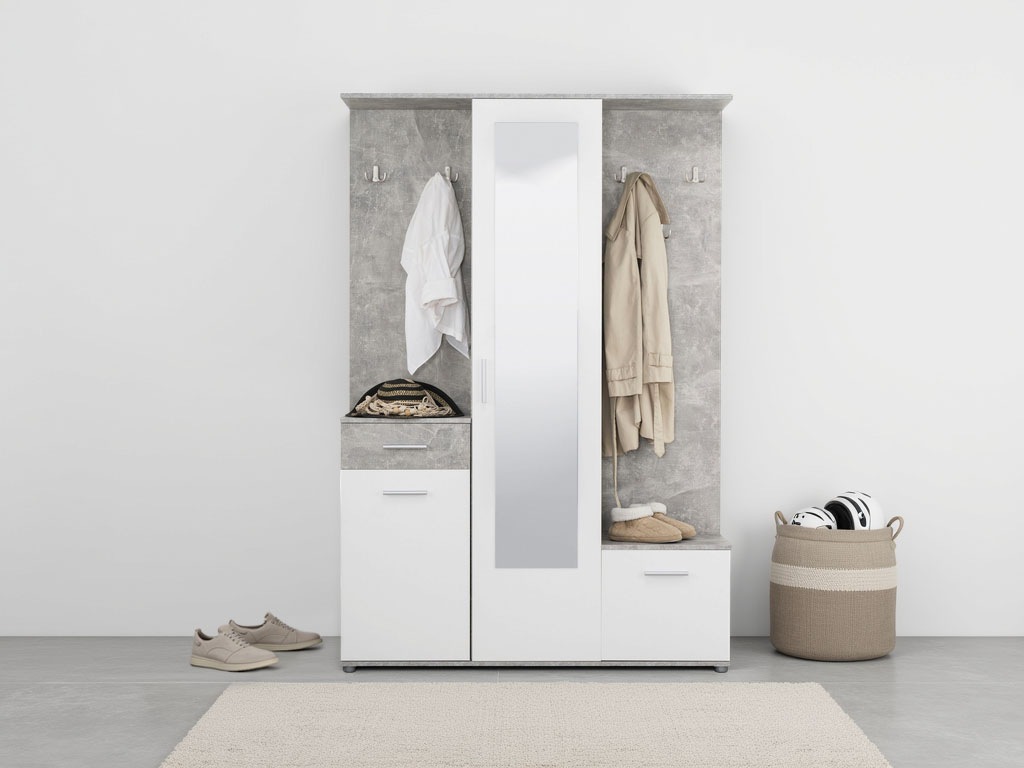 INOSIGN Kompaktgarderobe "Martin Flurgarderobe, Dielenschrank, Flurmöbel, B günstig online kaufen