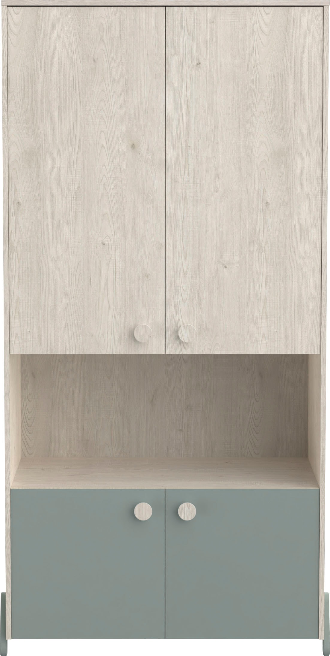 Demeyere GROUP Kleiderschrank "Jann,Breite ca. 90cm, Höhe ca. 180cm, 4 Türe günstig online kaufen