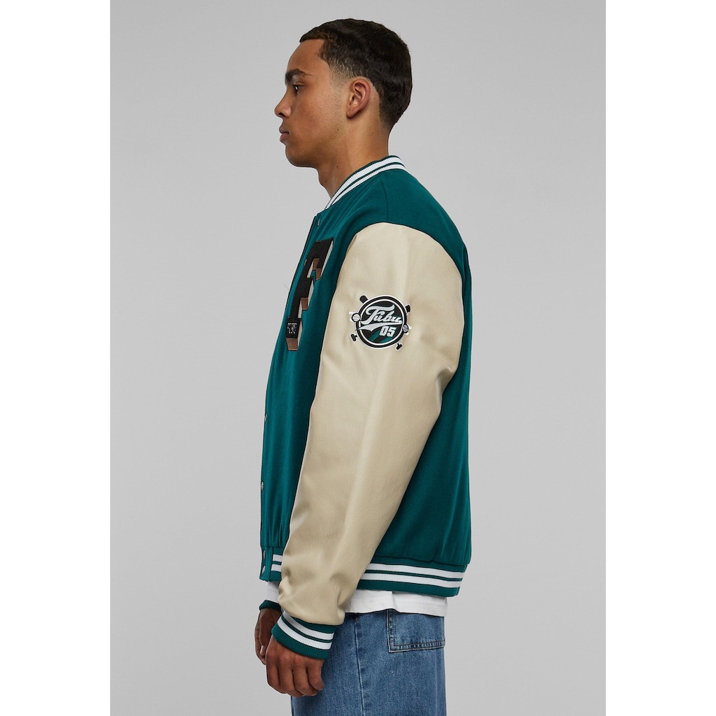 Fubu Bomberjacke »Fubu Herren FM233-009-2 FUBU College Varsity Jacket«, (1 St.), ohne Kapuze