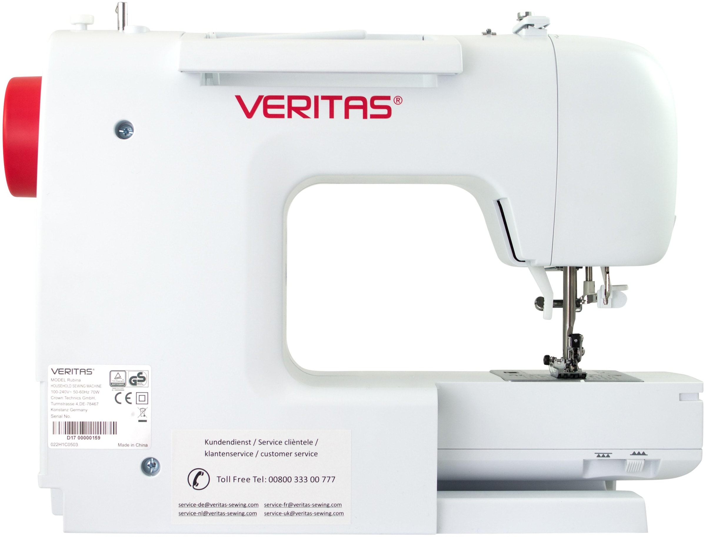 BAUR Programme Nähmaschine Veritas »Rubina«, | 100