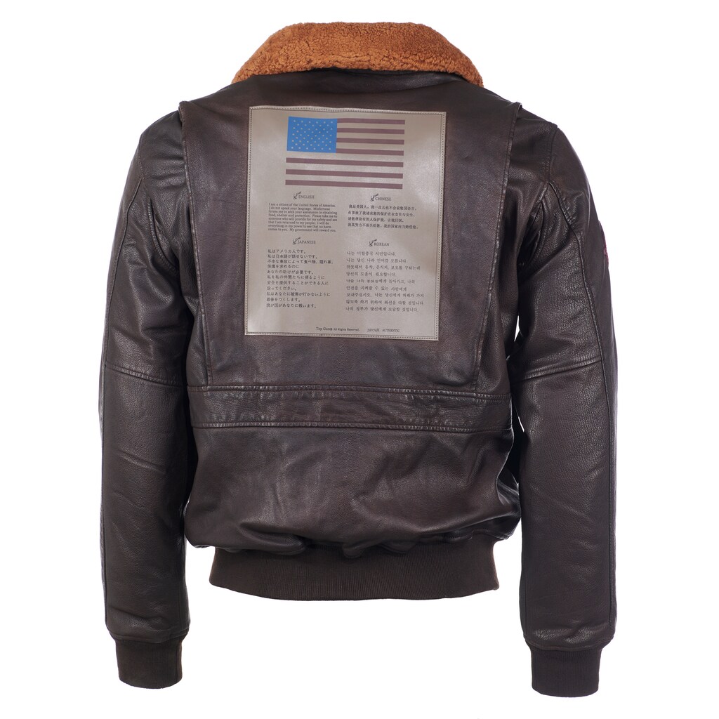 TOP GUN Lederjacke »TG20191046«