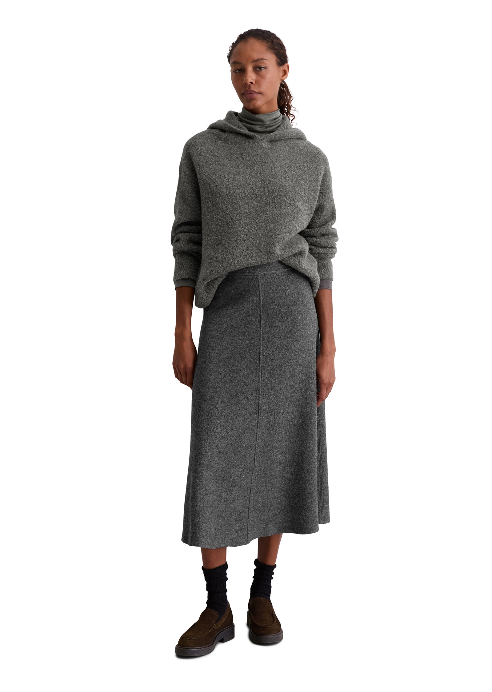 Marc O'Polo Rundhalspullover »aus Schurwolle-Alpakawolle-Mix«