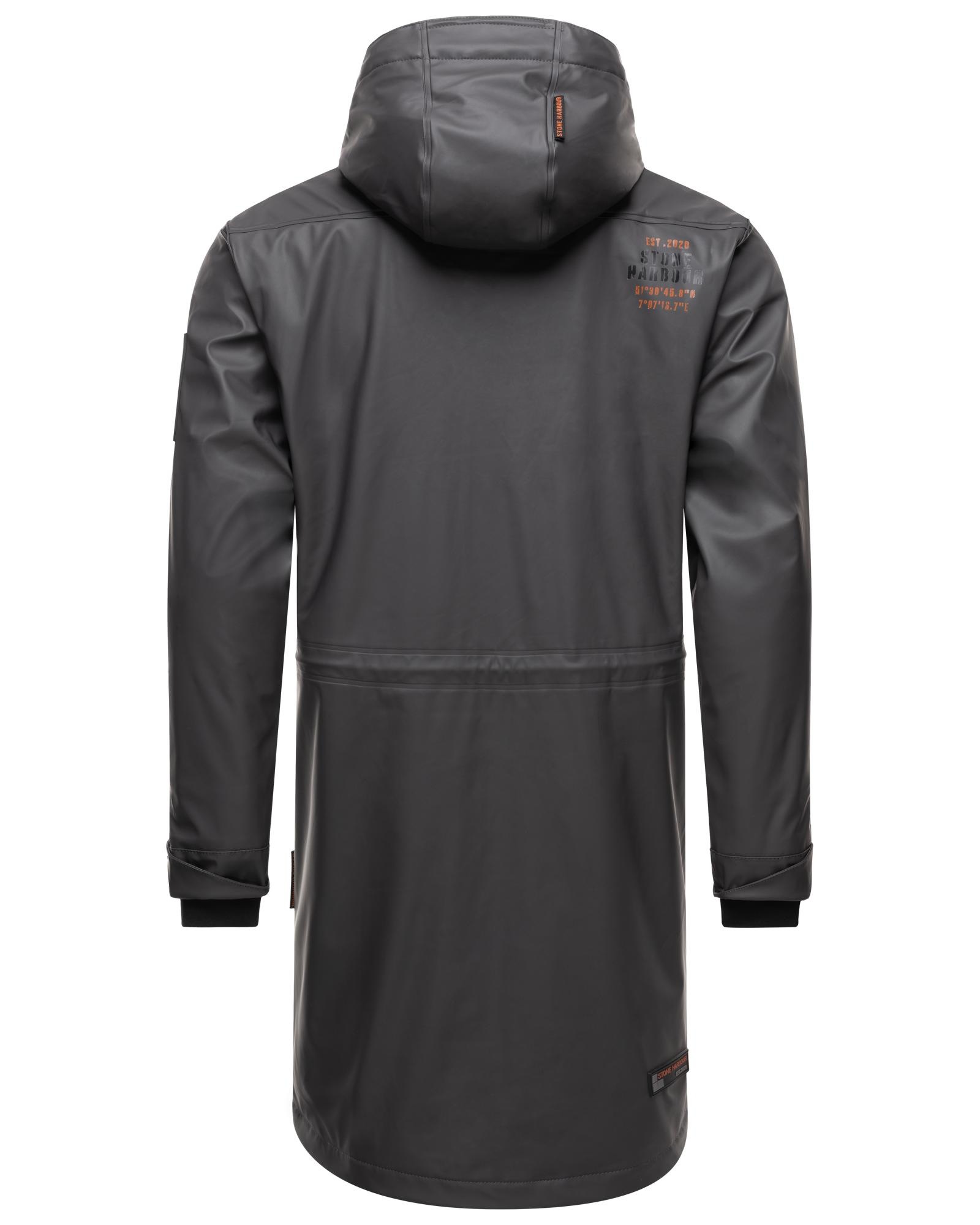 Thumbnail - Stone Harbour Regenmantel "Verdaan" Wasserdichter Regenparka mit Fleece-Innenfutter