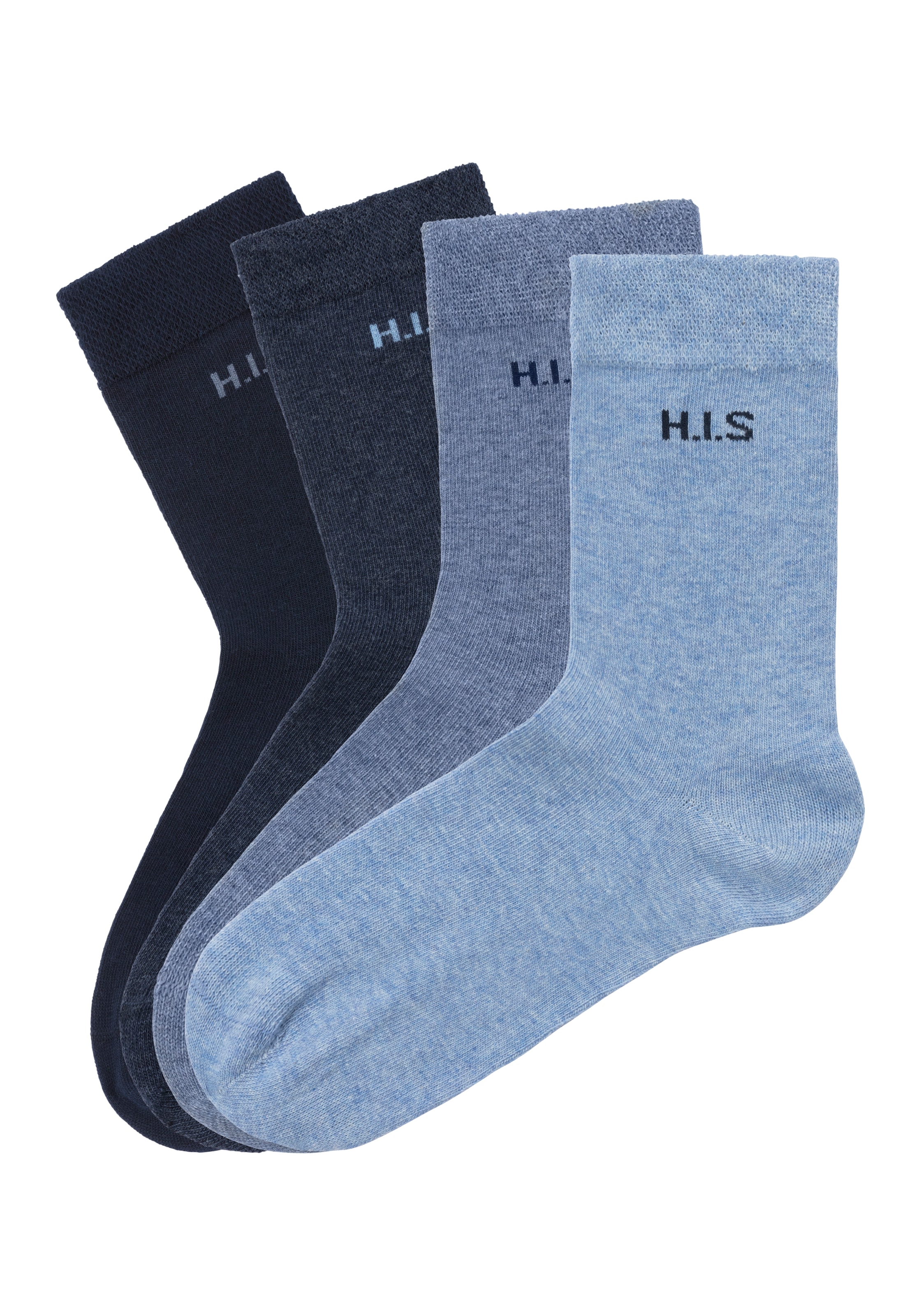 H.I.S Socken, (Set, ohne Paar), Bündchen einschneidendes | bestellen online BAUR 4