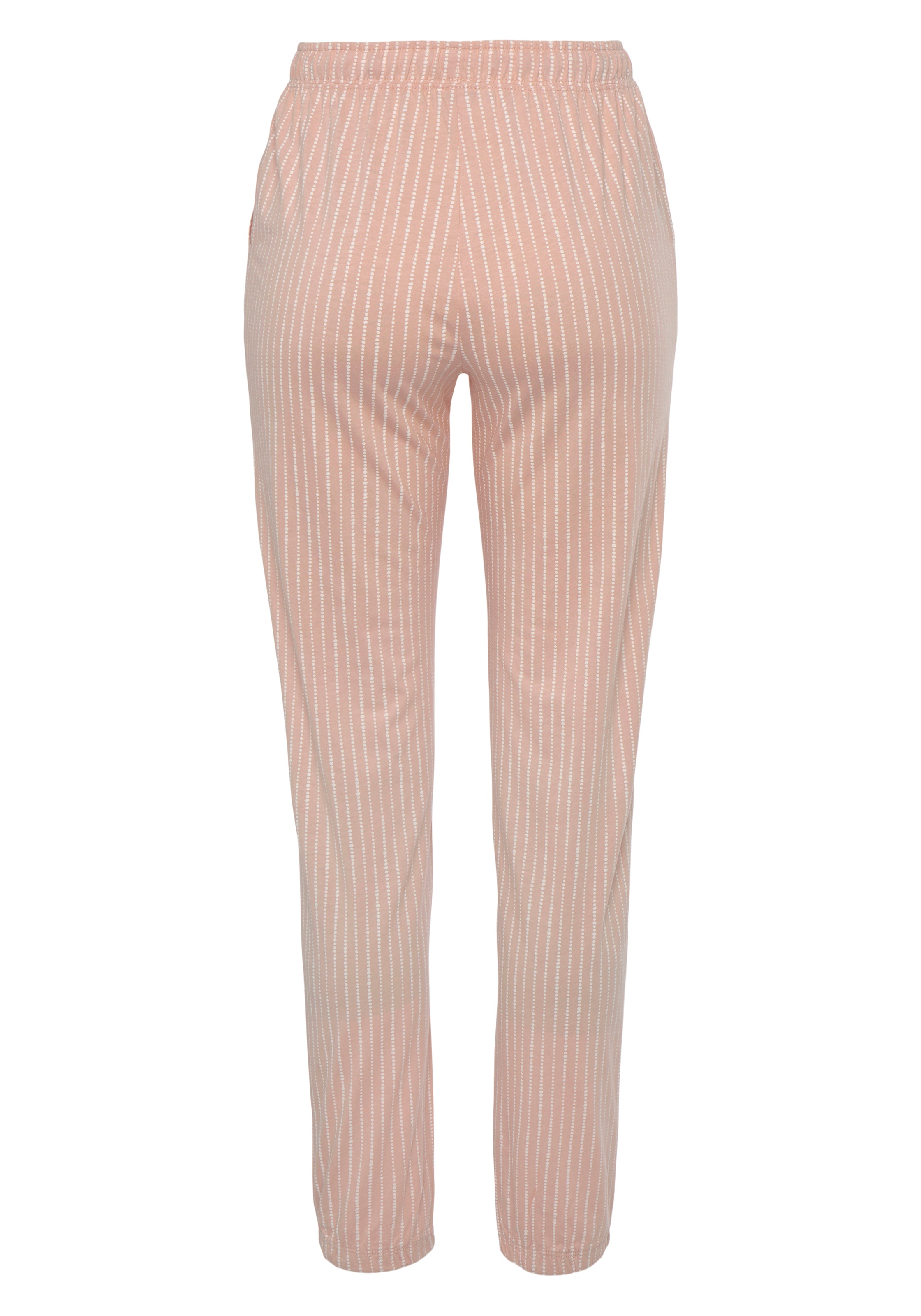 Vivance Dreams Pyjamahose, mit Samtband am elastischen Tunnelzugbund