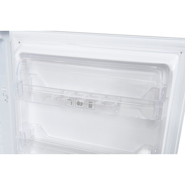 exquisit Kühlschrank »KS16-V-040F weiss«, KS16-V-040F weiss, 85,5 cm hoch, 55  cm breit, 127 L Volumen | BAUR