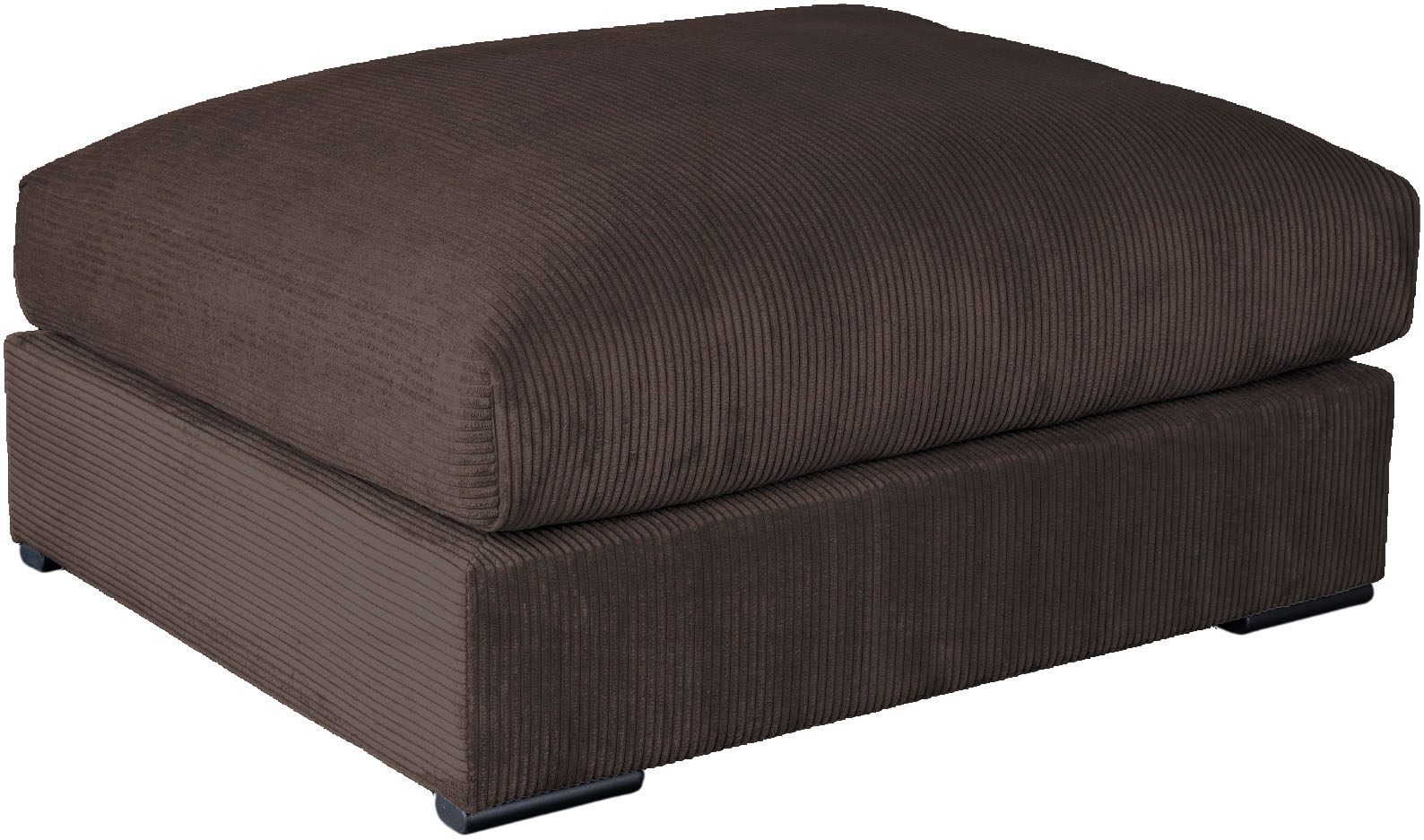 Home affaire Polsterhocker "Finca XXL, B: 125 cm" Mega-Hocker, in Cord oder Chenille-Struktur wählbar