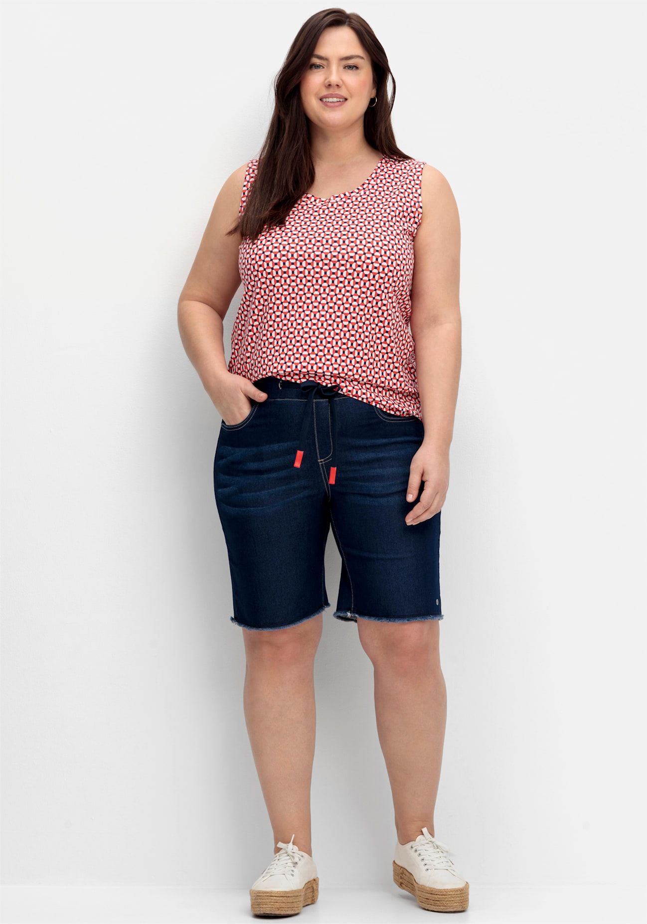 Sheego Jeansbermudas, (1 tlg.) günstig online kaufen
