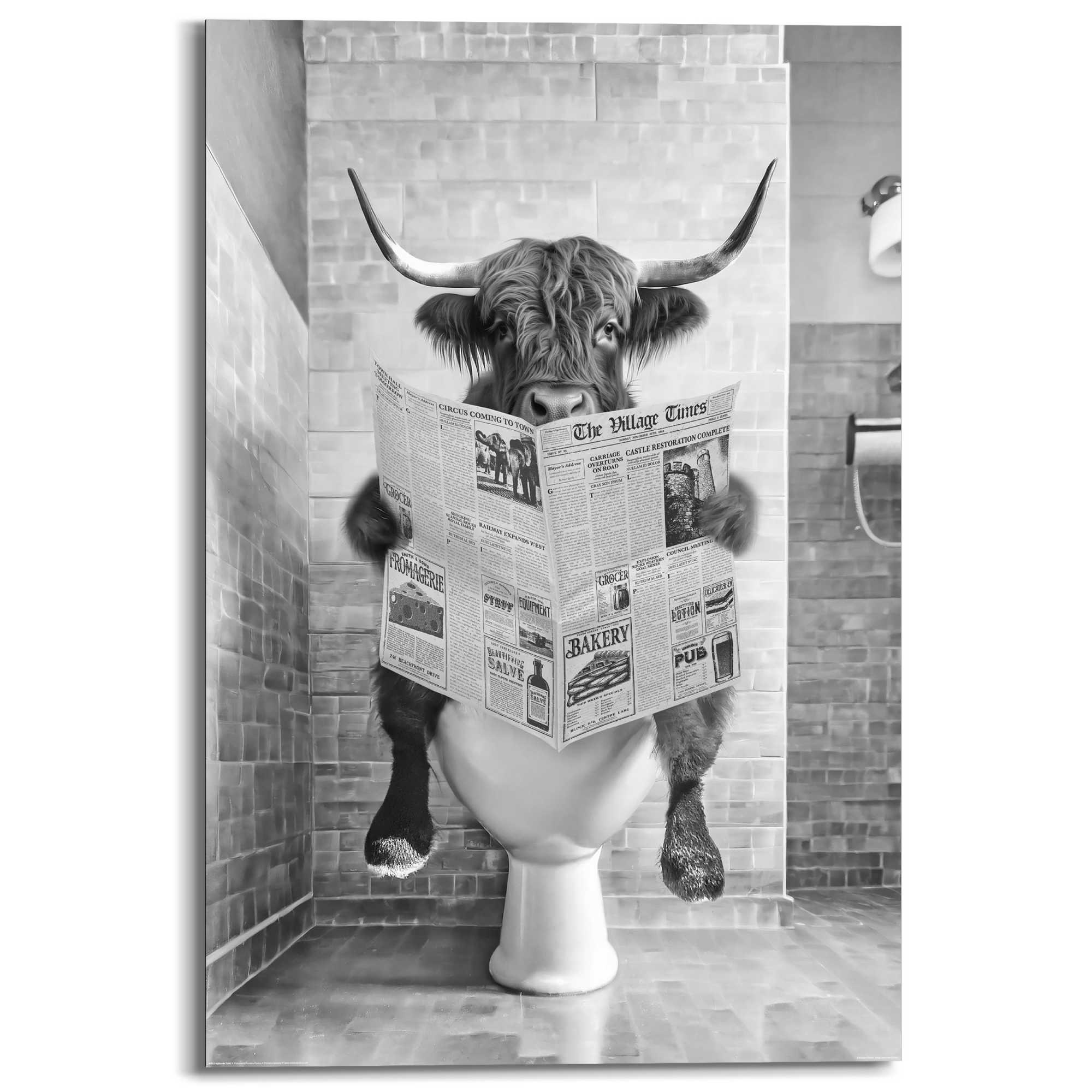 Reinders! Deco-Panel »Highlander Toilet«