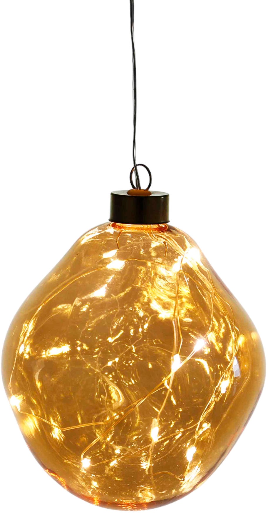 Leonique Dekokugel "Birdelle, Weihnachtsdeko mit LED Beleuchtung, in organi günstig online kaufen