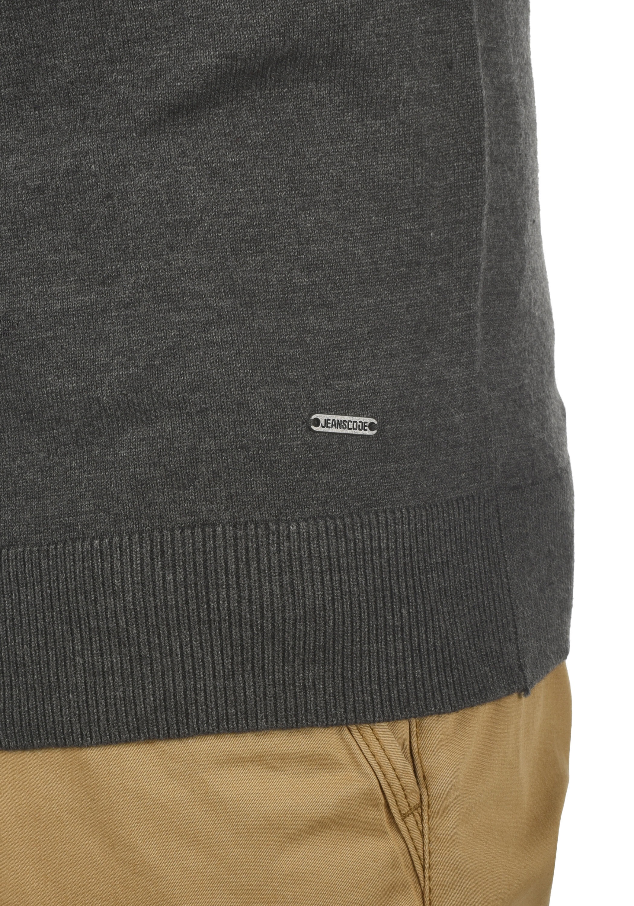 Indicode Strickfleece-Pullover »Strickpullover IDErnesto«