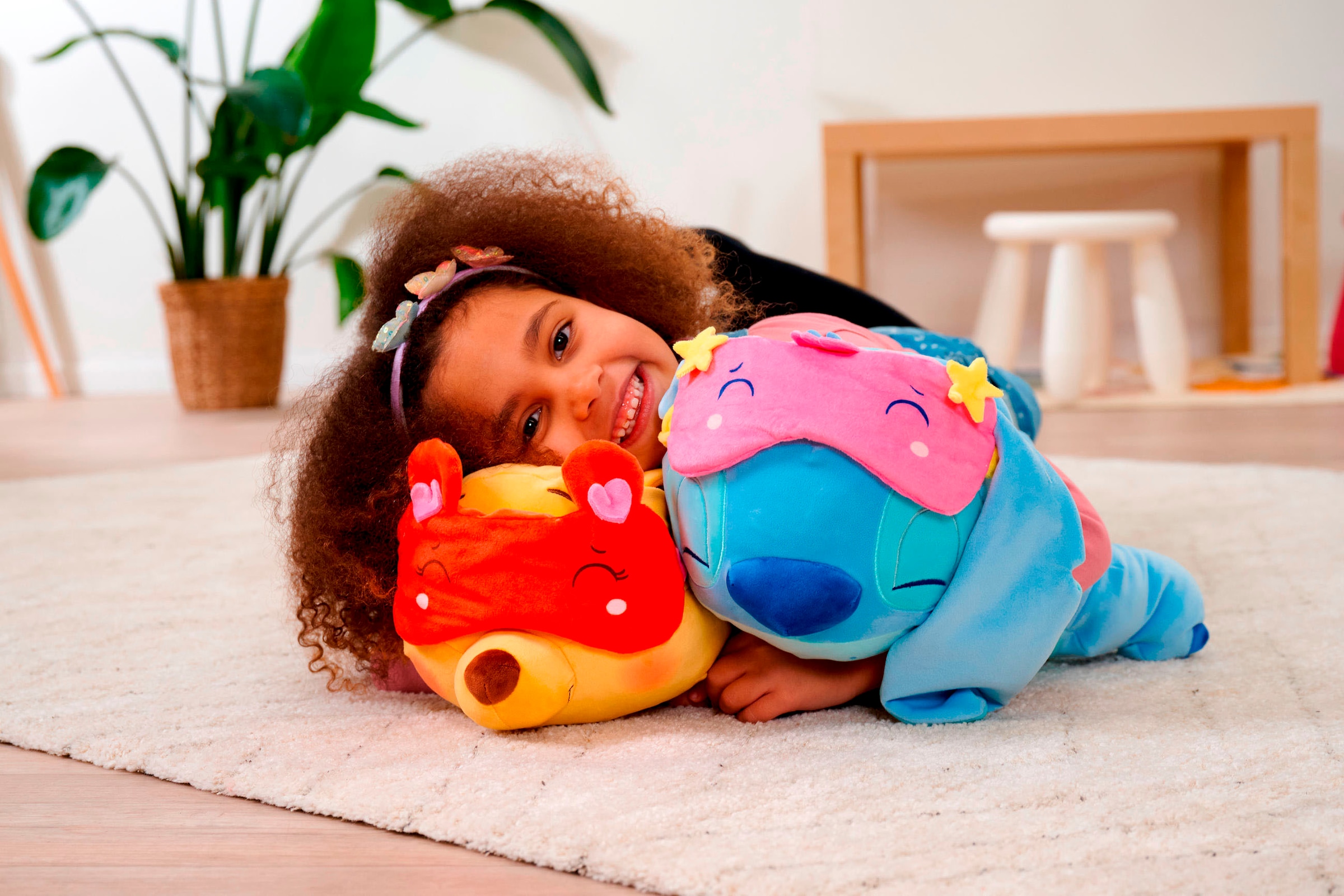 SIMBA Kuscheltier »Disney Snuglets, Wellbeing Stitch, 40 cm«