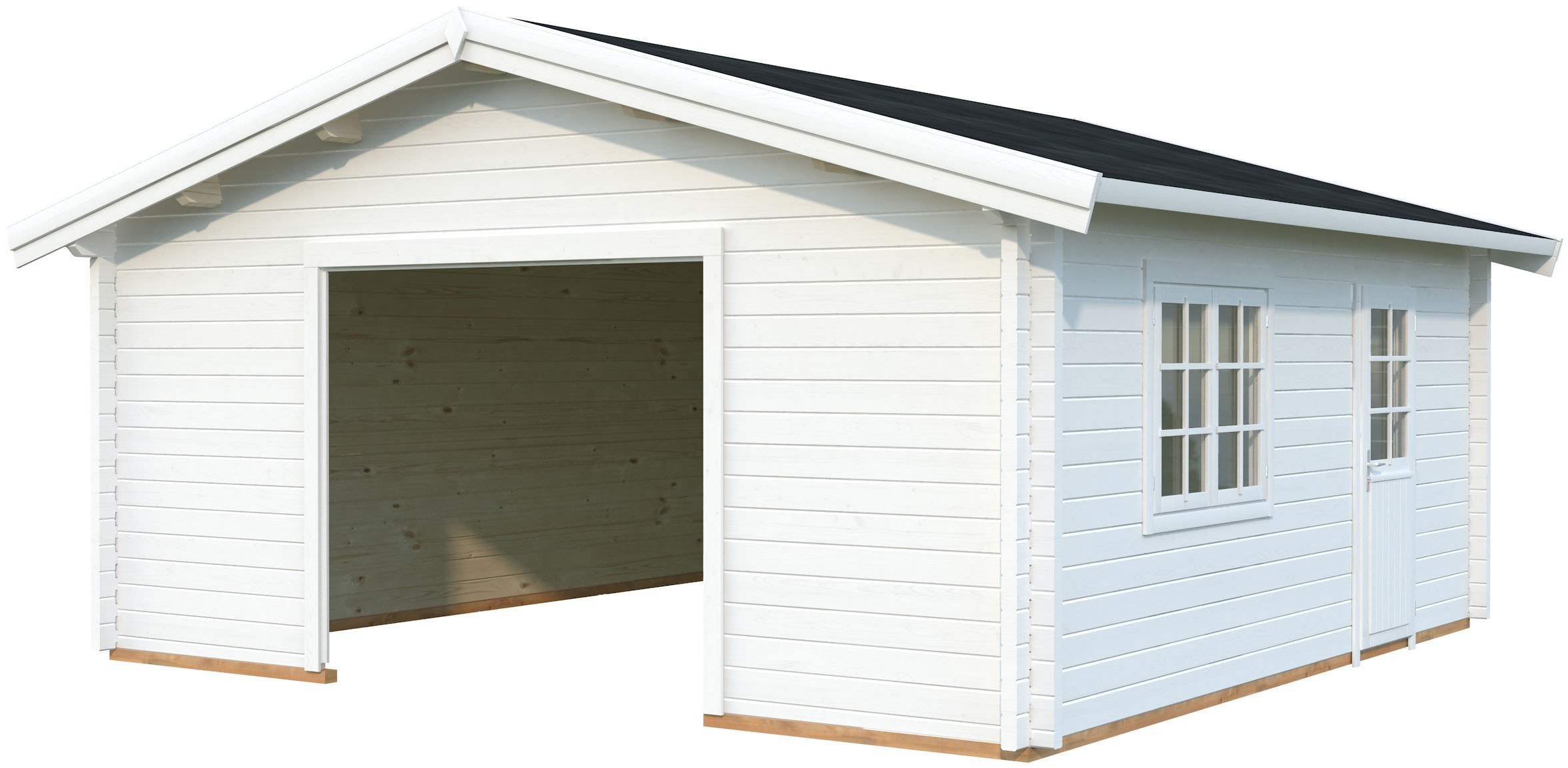 Palmako Garage "Roger, ohne Tor" BxTxH: 622x596x312 cm