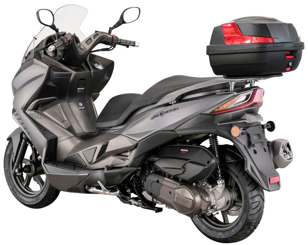 km/h, (Set, PS, auf 95 Topcase) Euro BAUR kaufen | online »Sport Motorroller mit 125 5, Cruiser Alpha cm³, Motors Rechnung 22«, 11