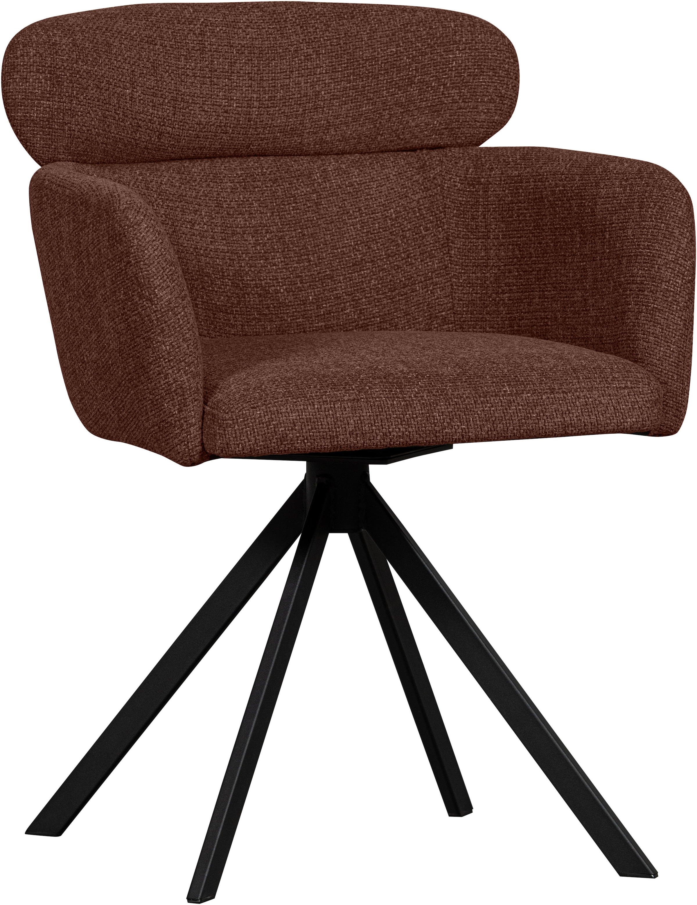 WOOOD Esszimmerstuhl "Fenne aus Kunstleder mit Drehgestell aus Metall H 80 günstig online kaufen