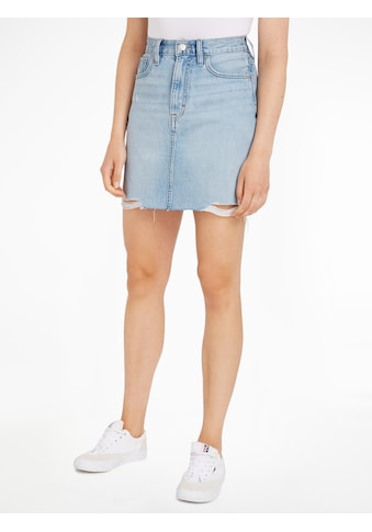 TOMMY JEANS Tommy Džinsai Jeansrock »MOM UH SKIRT ...