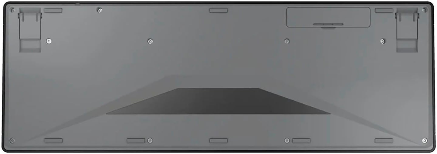 Cherry Tastatur »Stream Desktop Recharge«, (Angenehmes Tippen-Antirutsch-Füße-Funktionstasten-Lautstärkeregler-Multimedia-Tasten-USB-Anschluss-Ziffernblock-Windows-Sperrtaste)