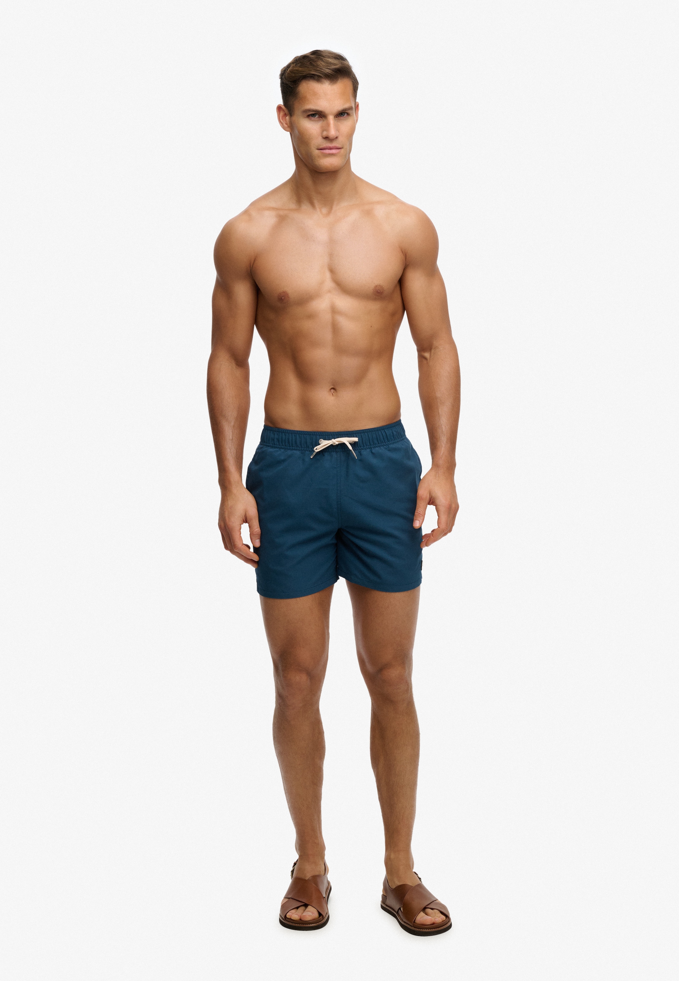 Superdry Badeshorts »EMBROIDERED LOGO 15 SWIM SHORT«